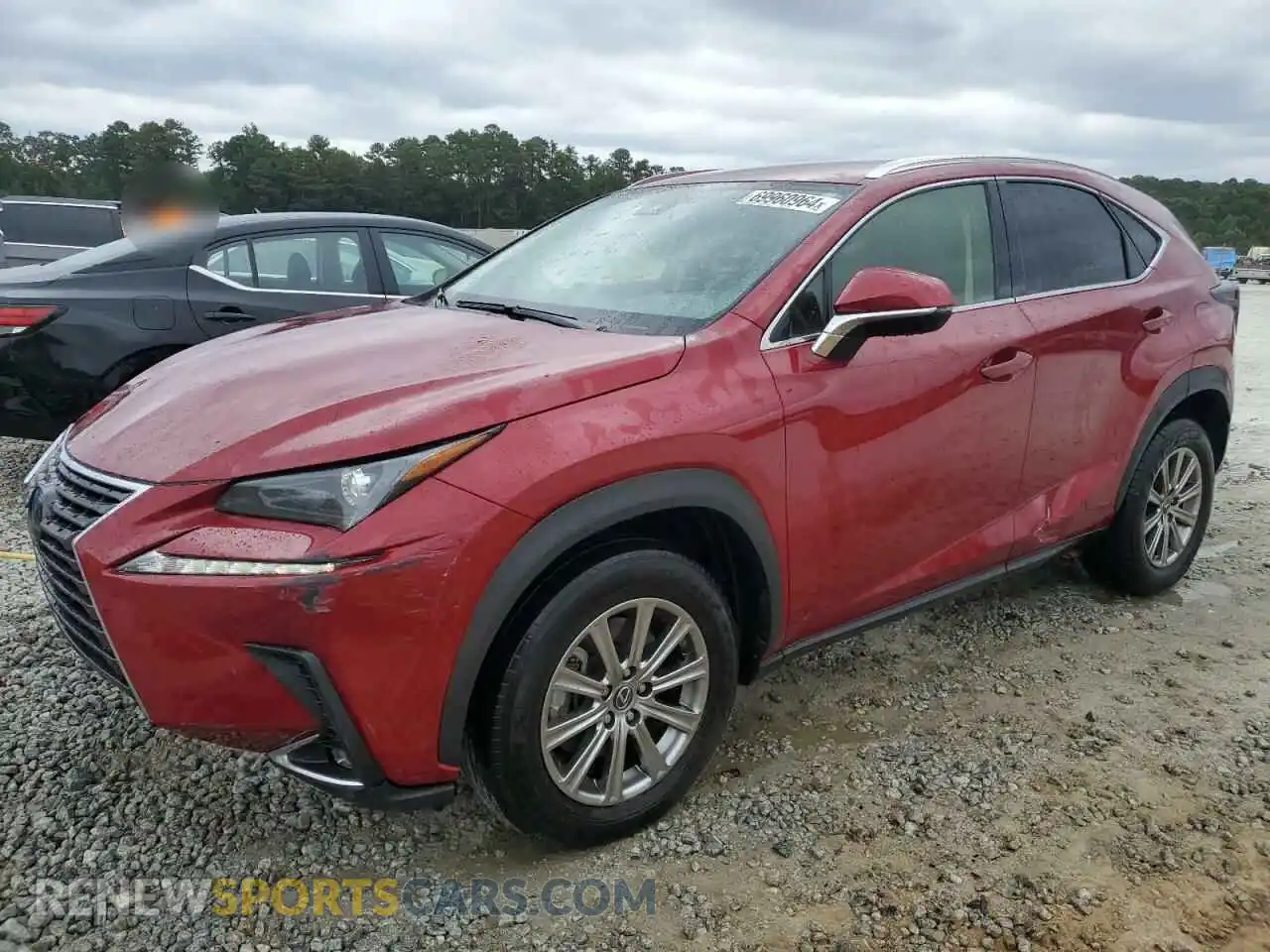 1 Photograph of a damaged car JTJDARBZ8M5021599 LEXUS NX 2021