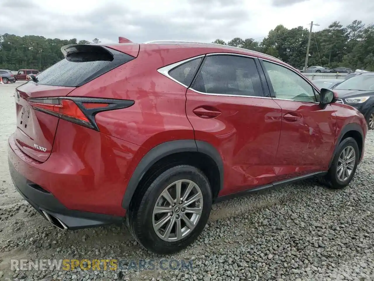 3 Photograph of a damaged car JTJDARBZ8M5021599 LEXUS NX 2021
