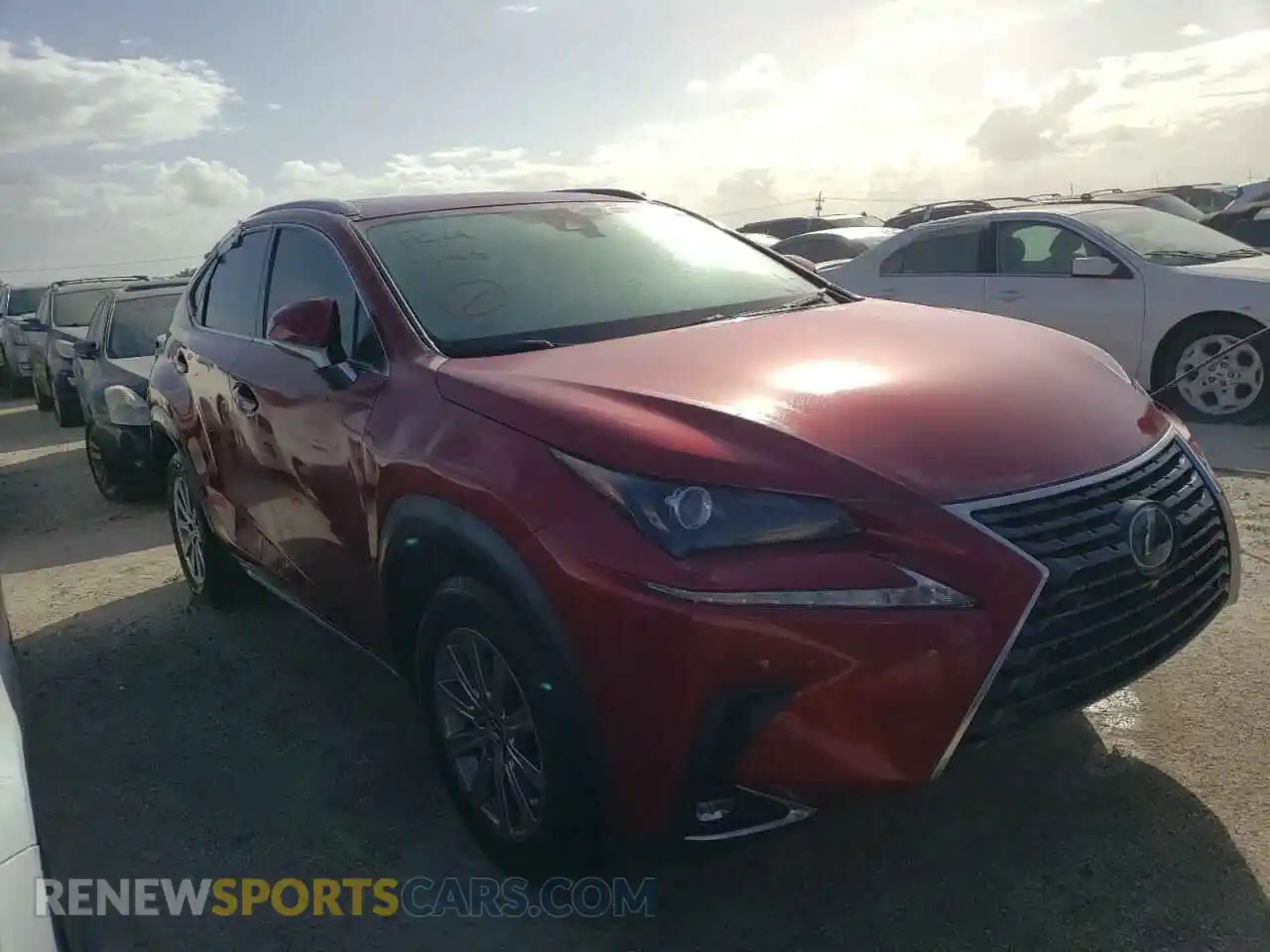 1 Photograph of a damaged car JTJDARBZ8M5024289 LEXUS NX 2021