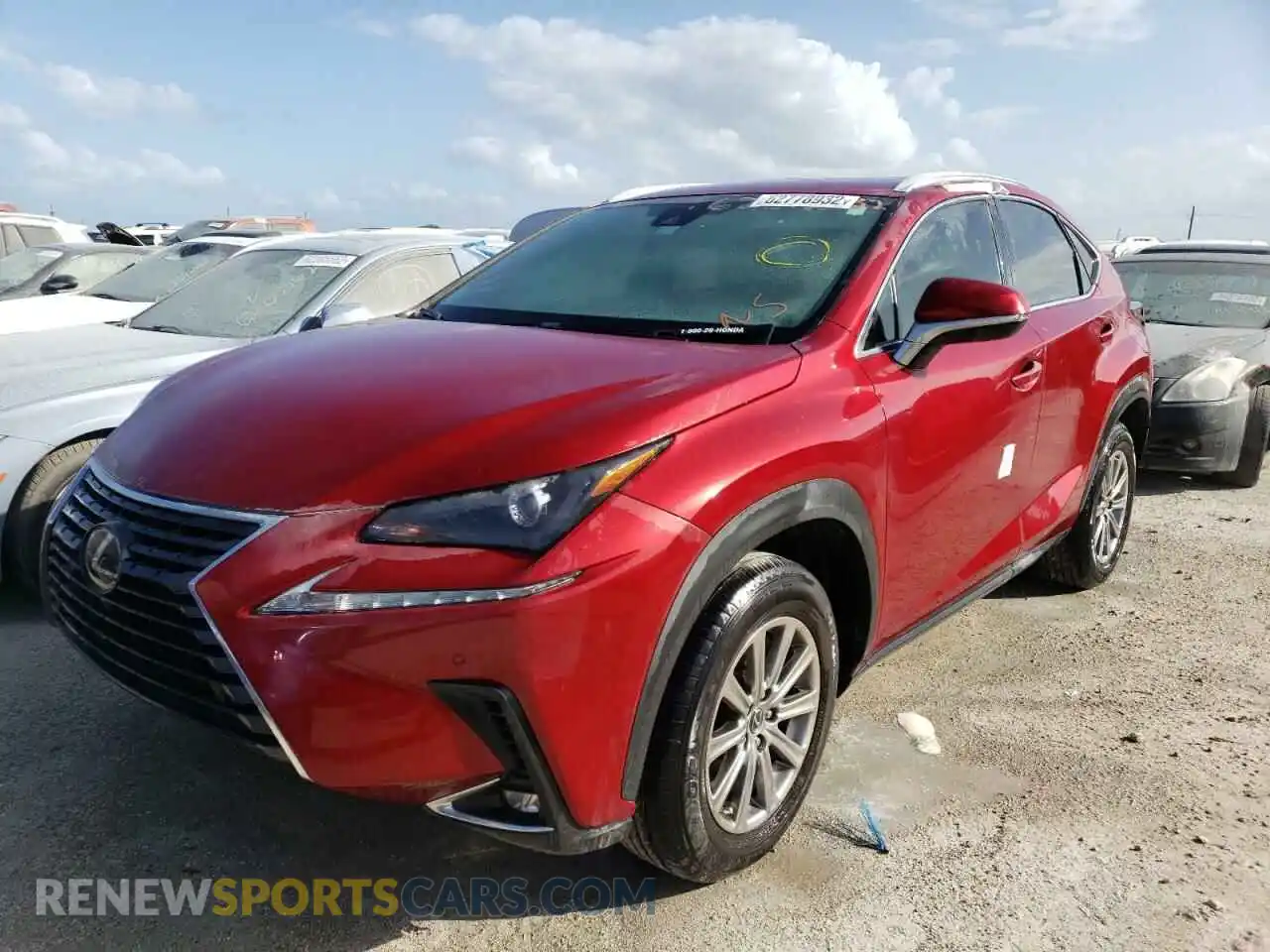 2 Photograph of a damaged car JTJDARBZ8M5024289 LEXUS NX 2021