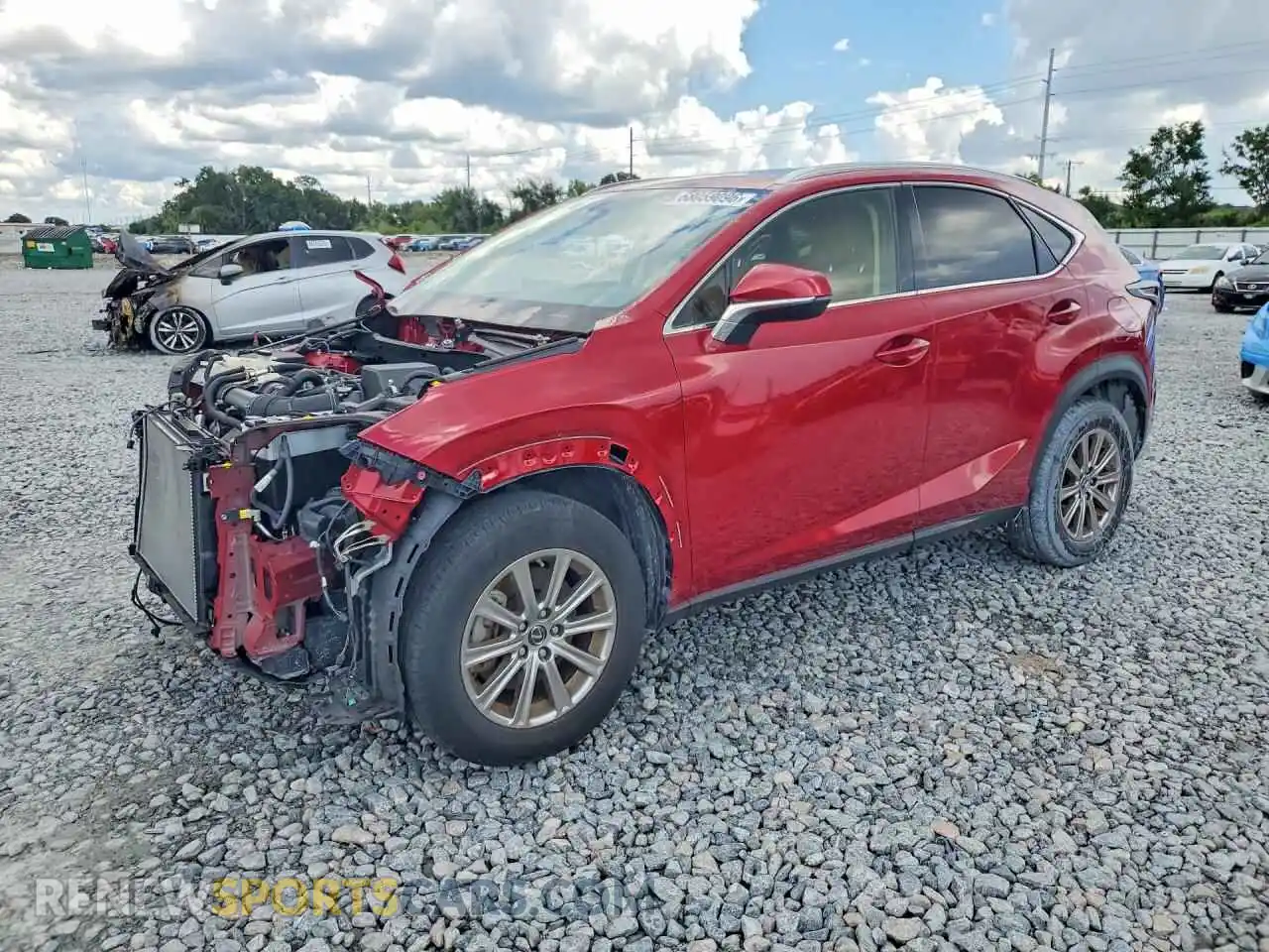 1 fotografías del automóvil dañado JTJDARBZ8M5026172 LEXUS NX 2021