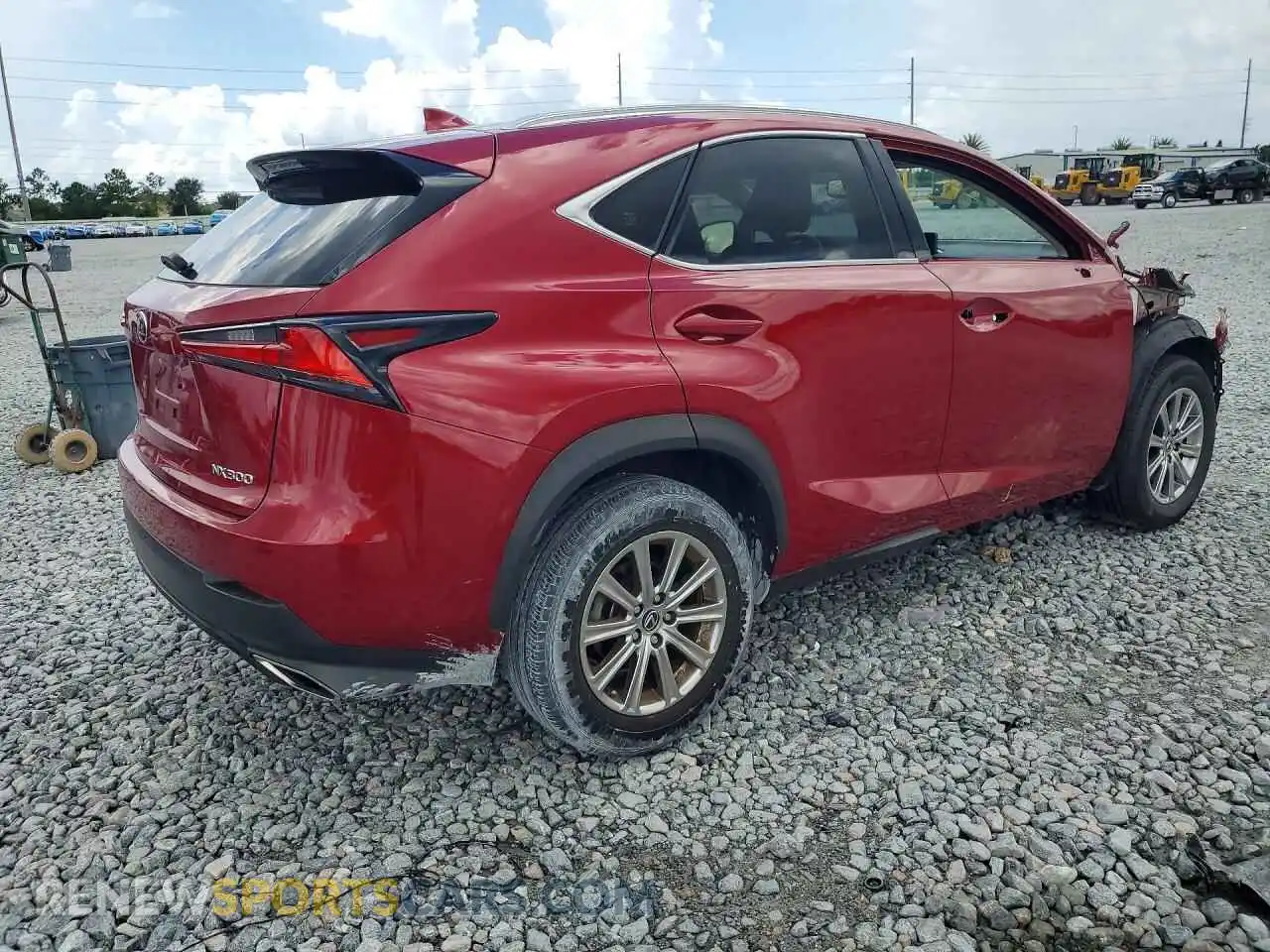 3 fotografías del automóvil dañado JTJDARBZ8M5026172 LEXUS NX 2021