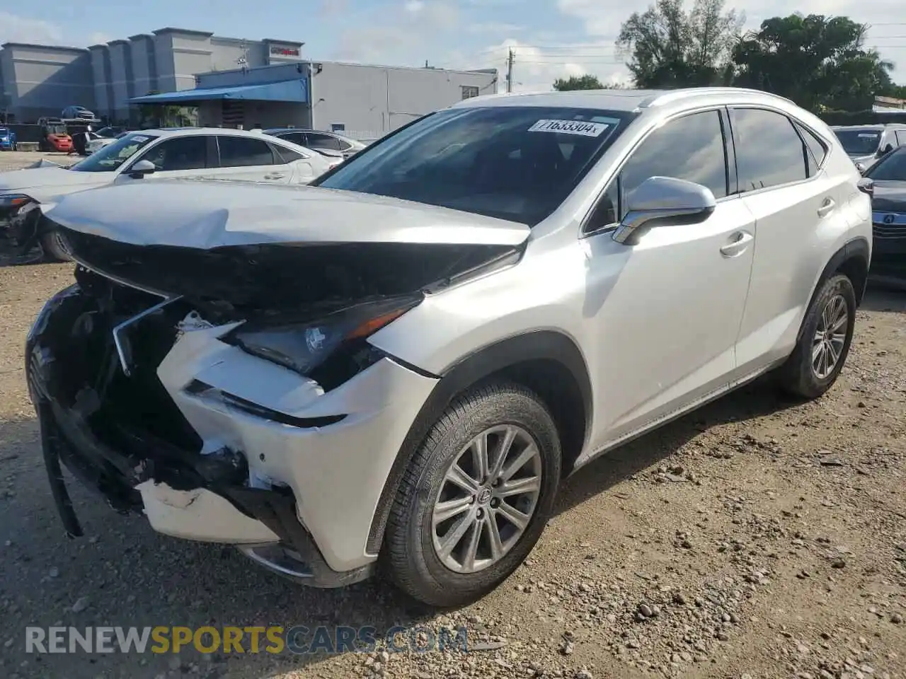 1 Photograph of a damaged car JTJDARBZ8M5030982 LEXUS NX 2021