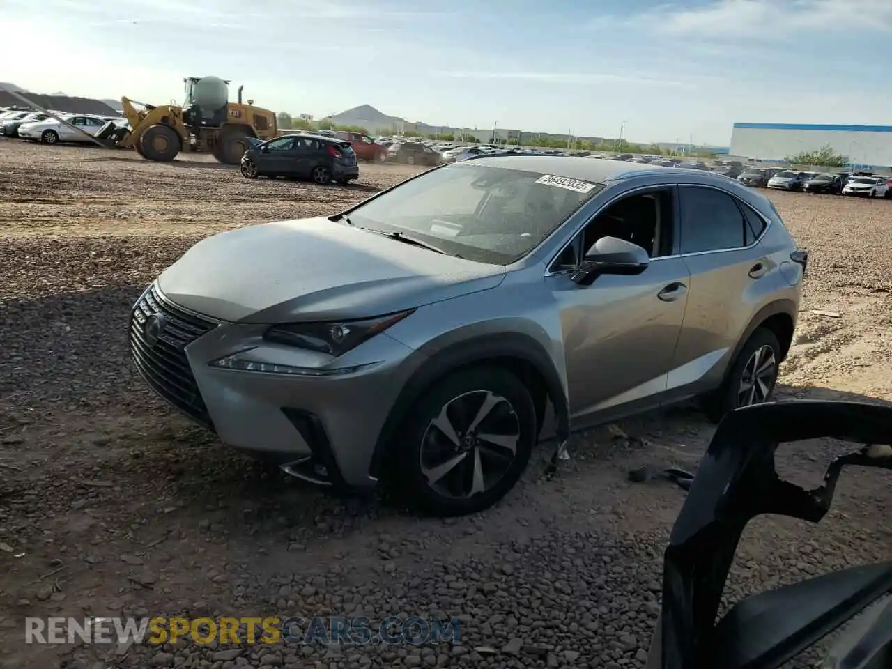 1 Photograph of a damaged car JTJDARBZ9M2178530 LEXUS NX 2021
