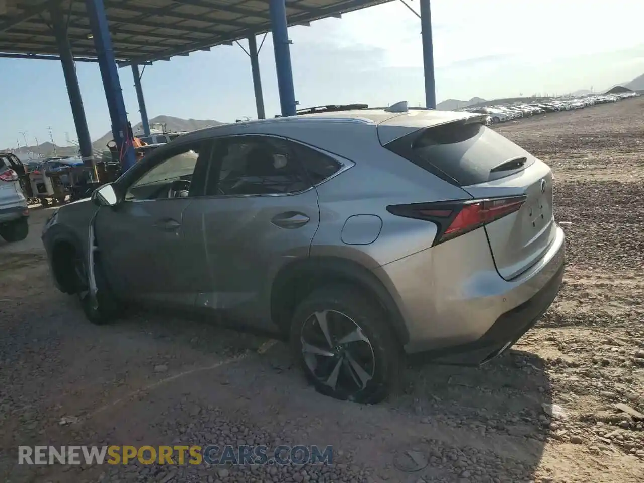 2 Photograph of a damaged car JTJDARBZ9M2178530 LEXUS NX 2021