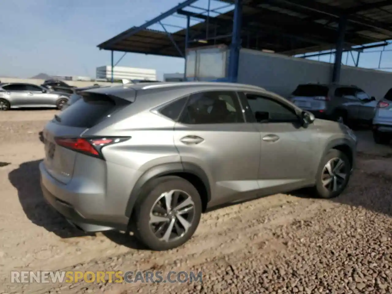 3 Photograph of a damaged car JTJDARBZ9M2178530 LEXUS NX 2021