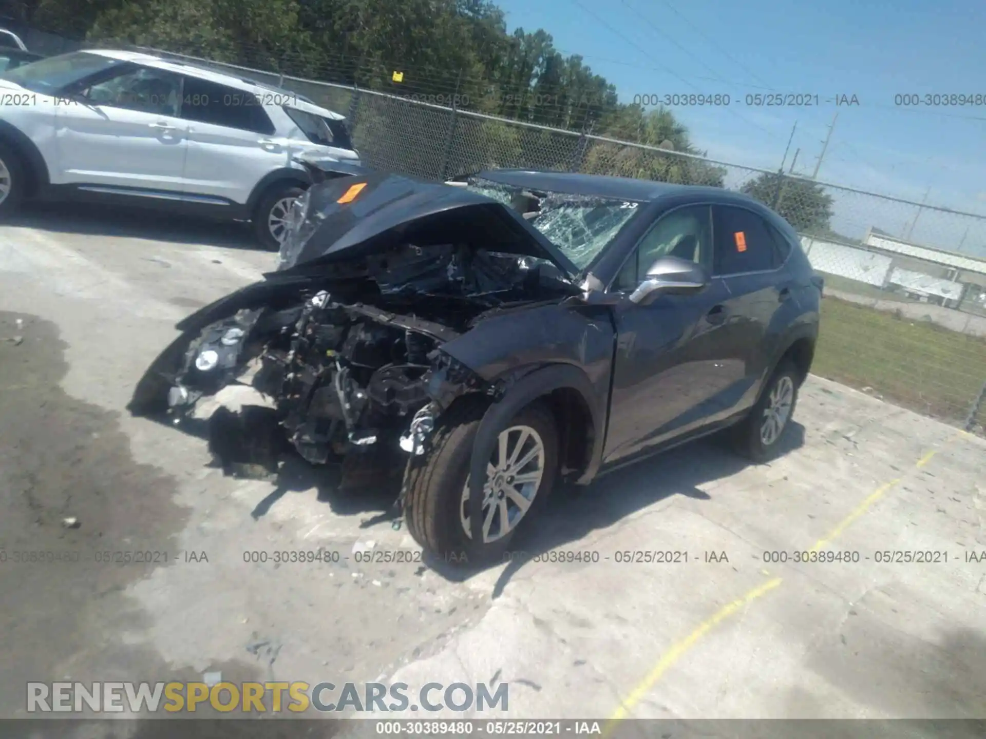 2 Photograph of a damaged car JTJDARBZ9M2186868 LEXUS NX 2021