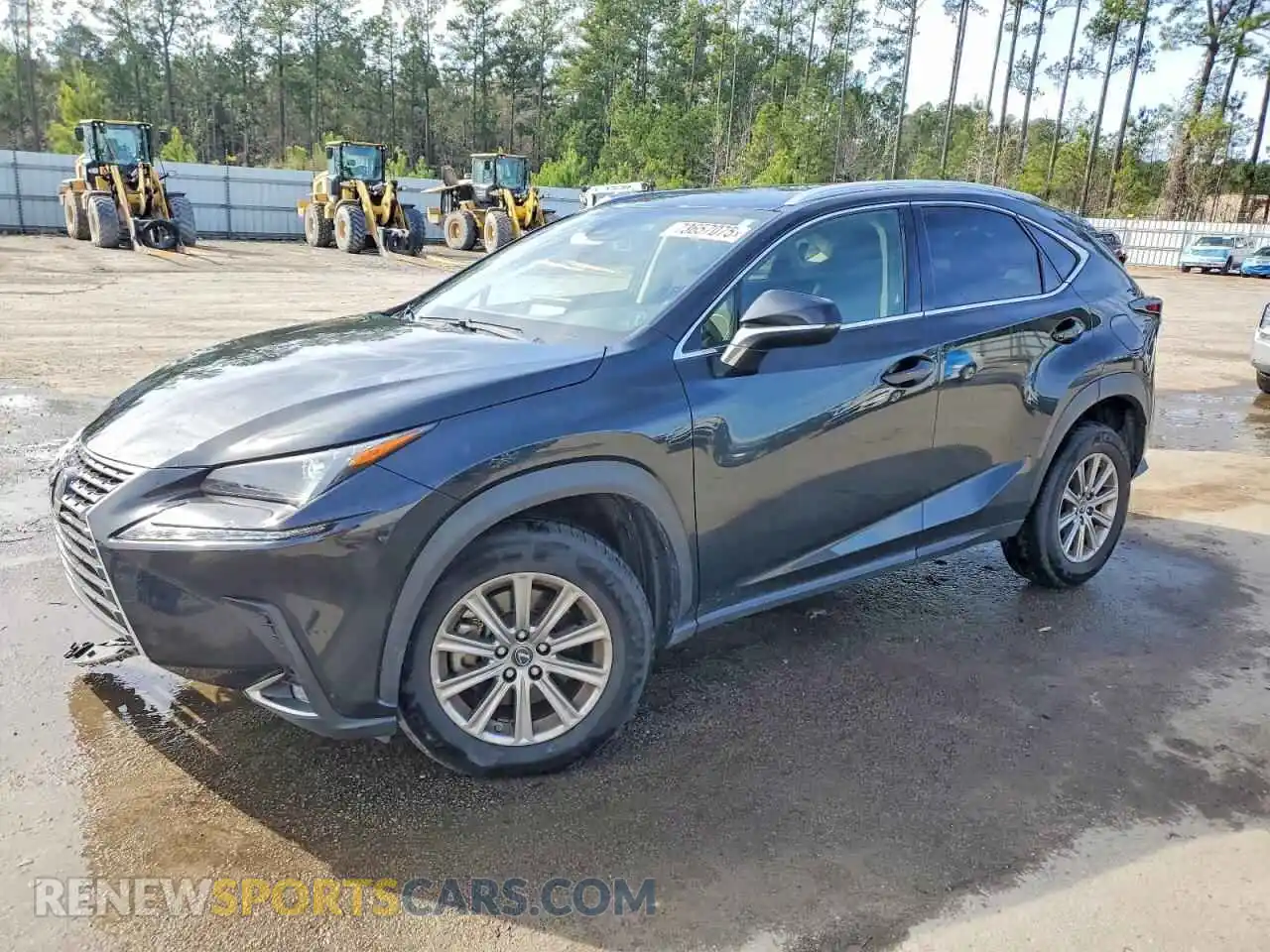 1 Photograph of a damaged car JTJDARBZ9M2191519 LEXUS NX 2021