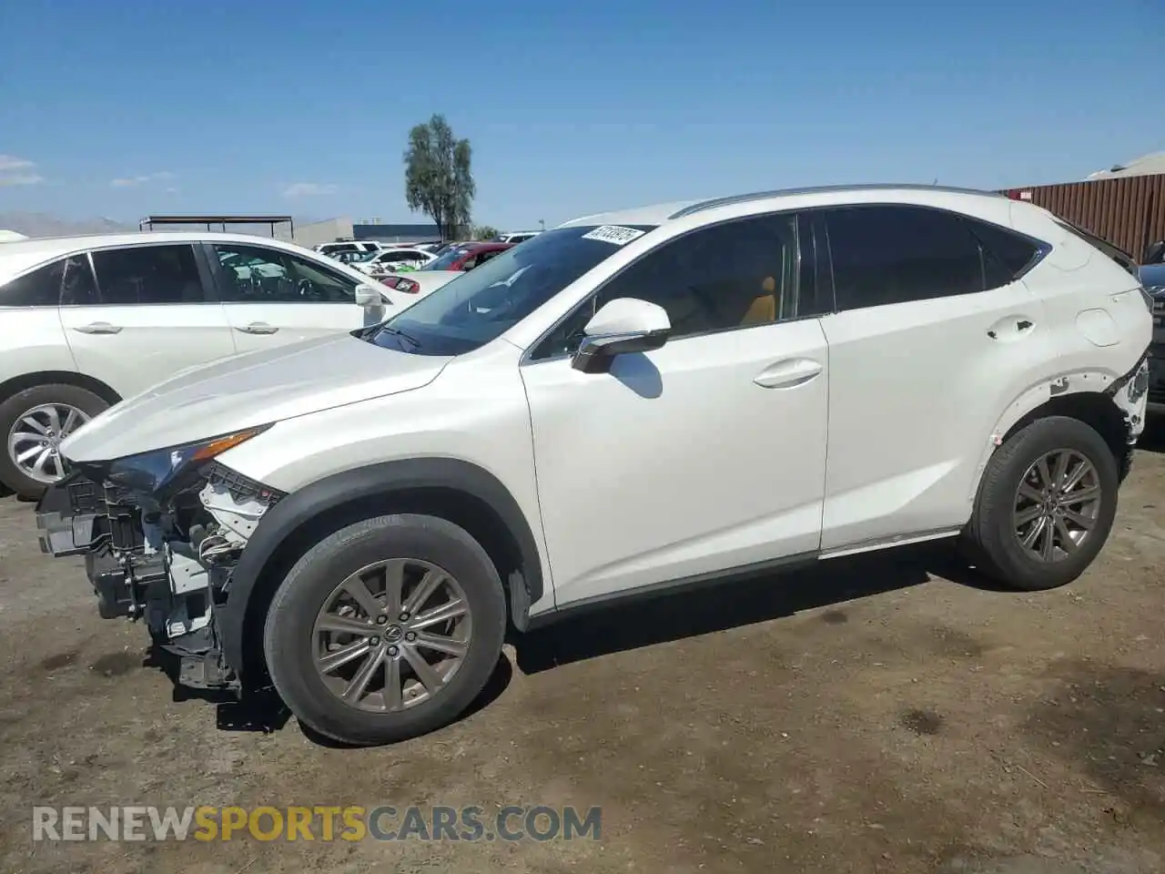 1 Photograph of a damaged car JTJDARBZ9M5031557 LEXUS NX 2021