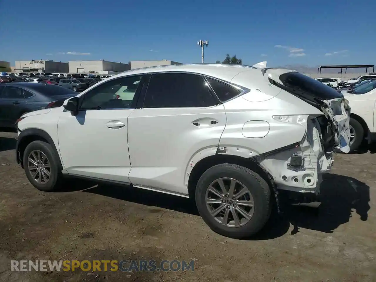 2 Photograph of a damaged car JTJDARBZ9M5031557 LEXUS NX 2021