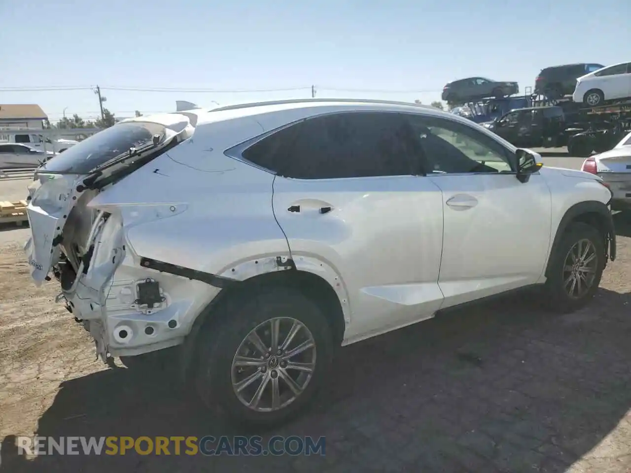 3 Photograph of a damaged car JTJDARBZ9M5031557 LEXUS NX 2021