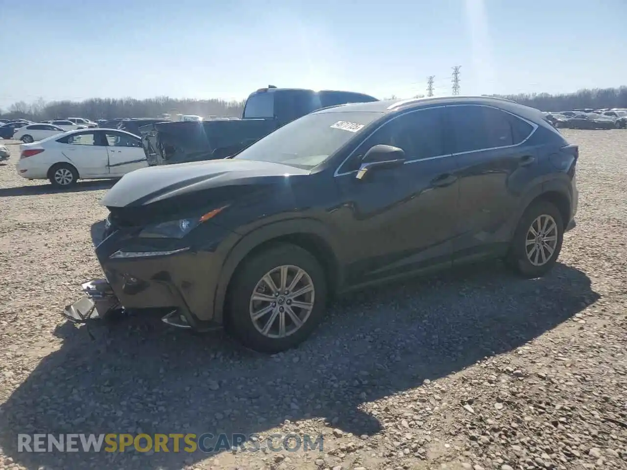 1 Фотография поврежденного автомобиля JTJDARBZ9M5034474 LEXUS NX 2021