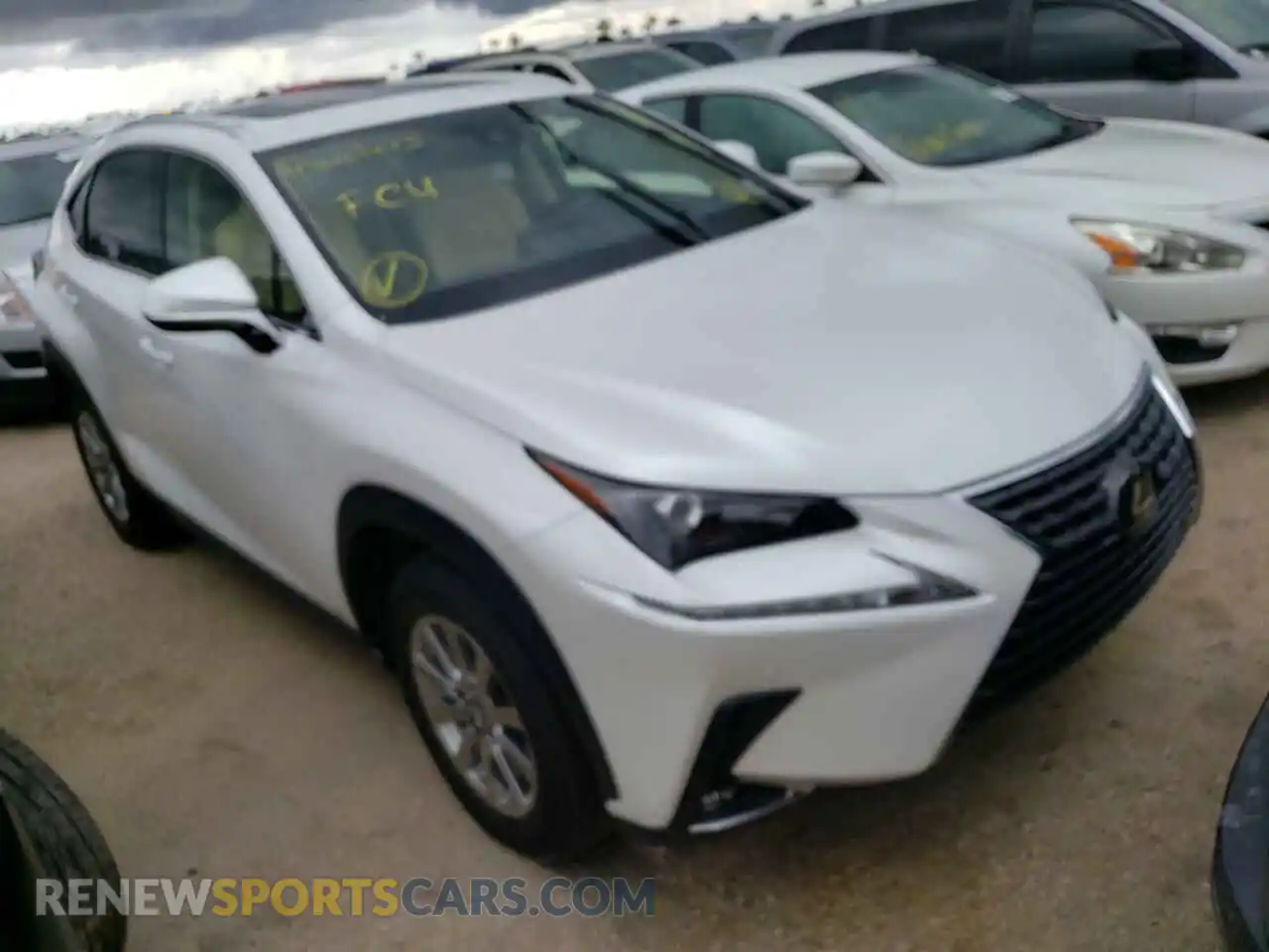 1 Photograph of a damaged car JTJDARBZ9M5035656 LEXUS NX 2021