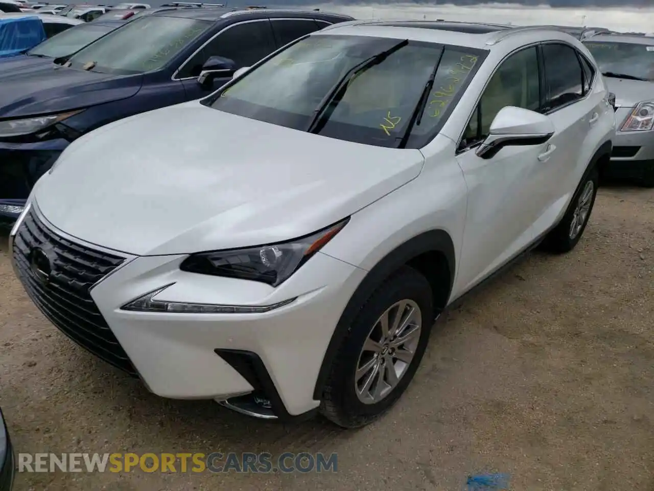 2 Photograph of a damaged car JTJDARBZ9M5035656 LEXUS NX 2021