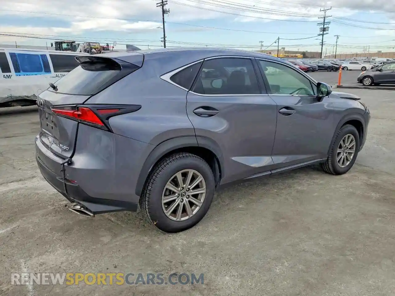 3 Photograph of a damaged car JTJDARBZXM2186832 LEXUS NX 2021