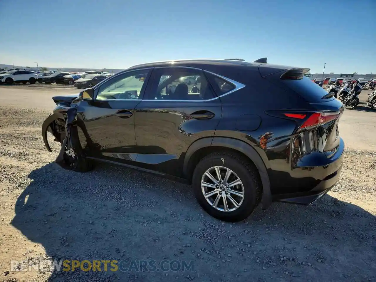 2 Photograph of a damaged car JTJDARBZXM2197054 LEXUS NX 2021