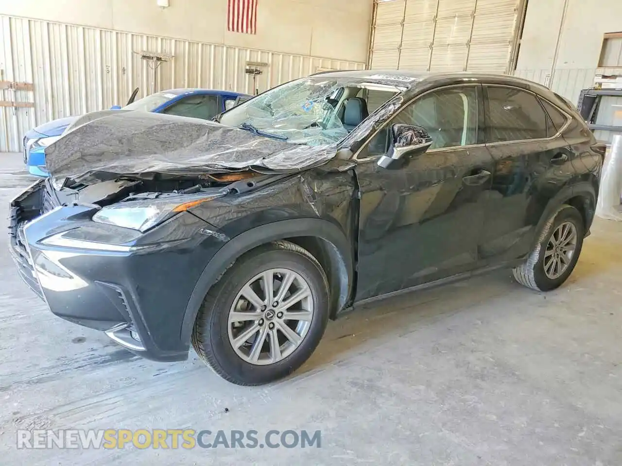 1 Фотография поврежденного автомобиля JTJDARBZXM5035617 LEXUS NX 2021