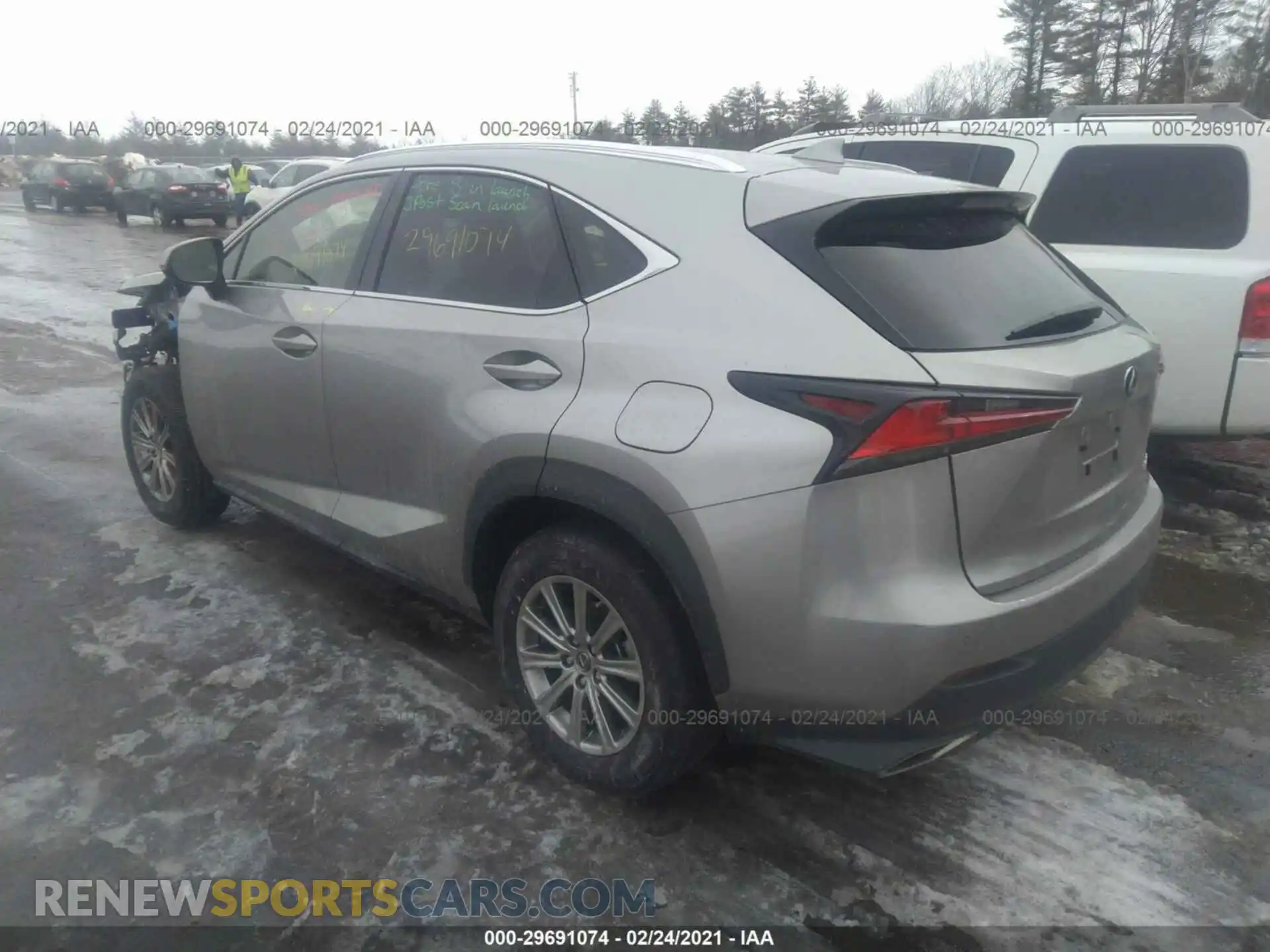 3 Photograph of a damaged car JTJDARDZ0M2240555 LEXUS NX 2021