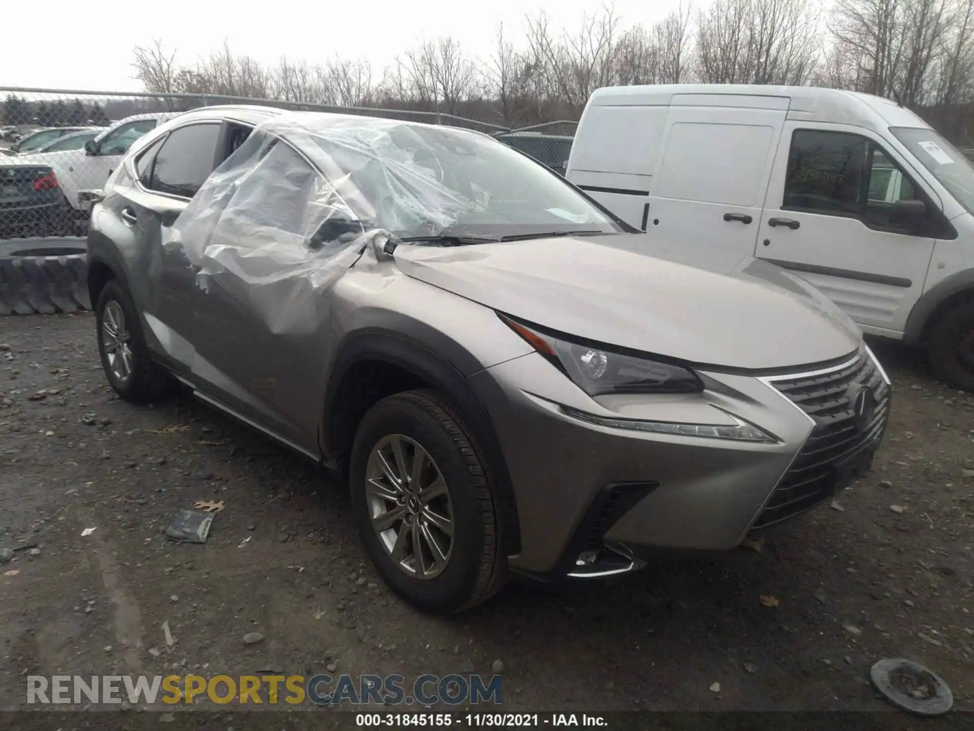 1 Photograph of a damaged car JTJDARDZ0M2249336 LEXUS NX 2021