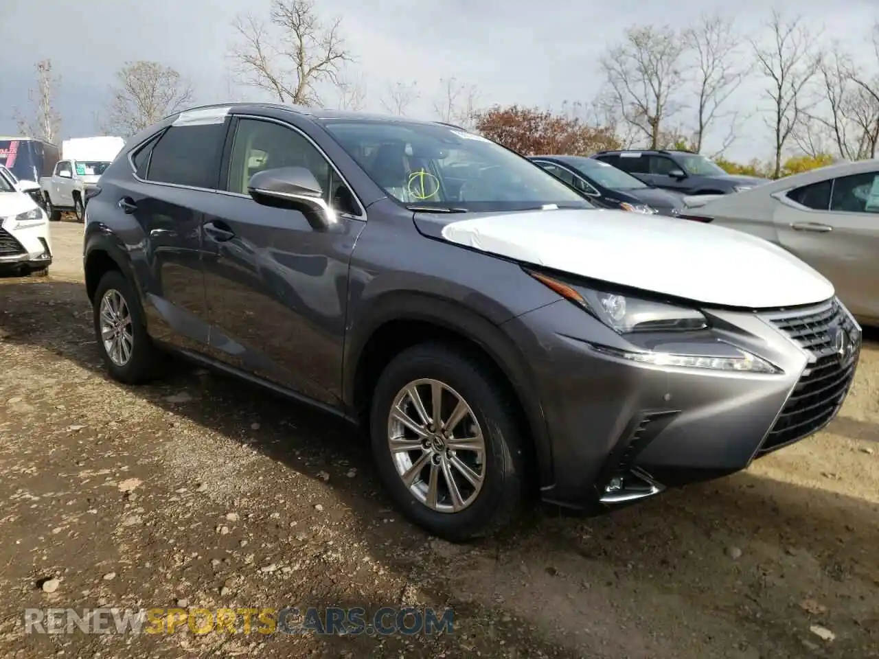 1 Photograph of a damaged car JTJDARDZ0M2261485 LEXUS NX 2021
