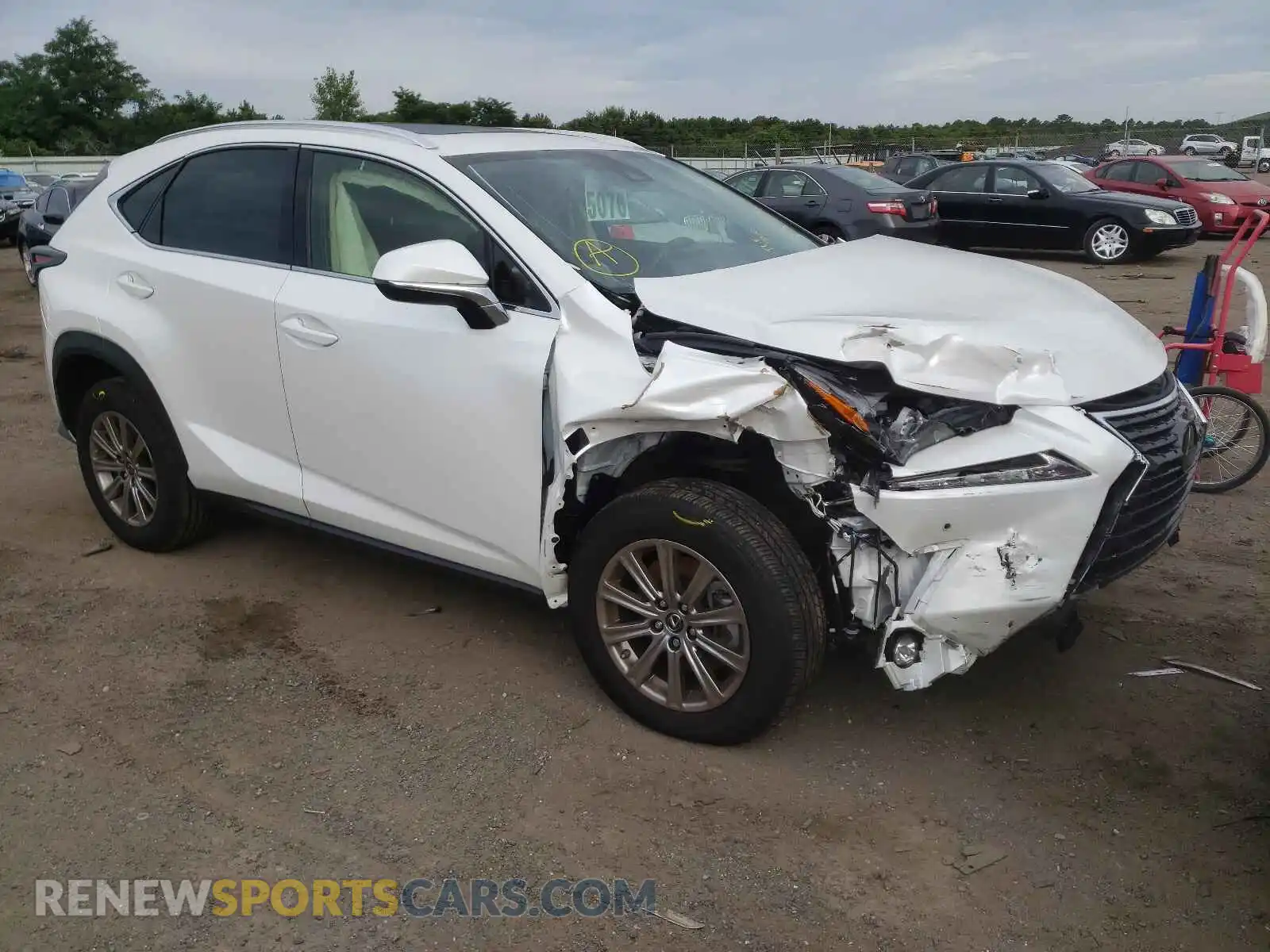 1 Photograph of a damaged car JTJDARDZ0M5022467 LEXUS NX 2021