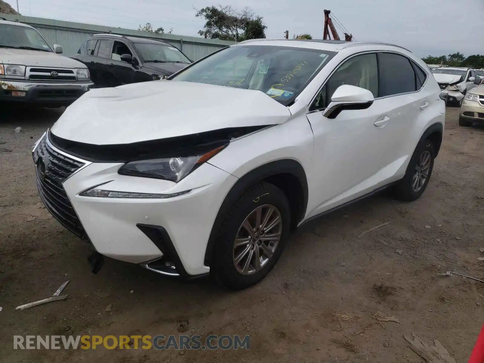 2 Photograph of a damaged car JTJDARDZ0M5022467 LEXUS NX 2021
