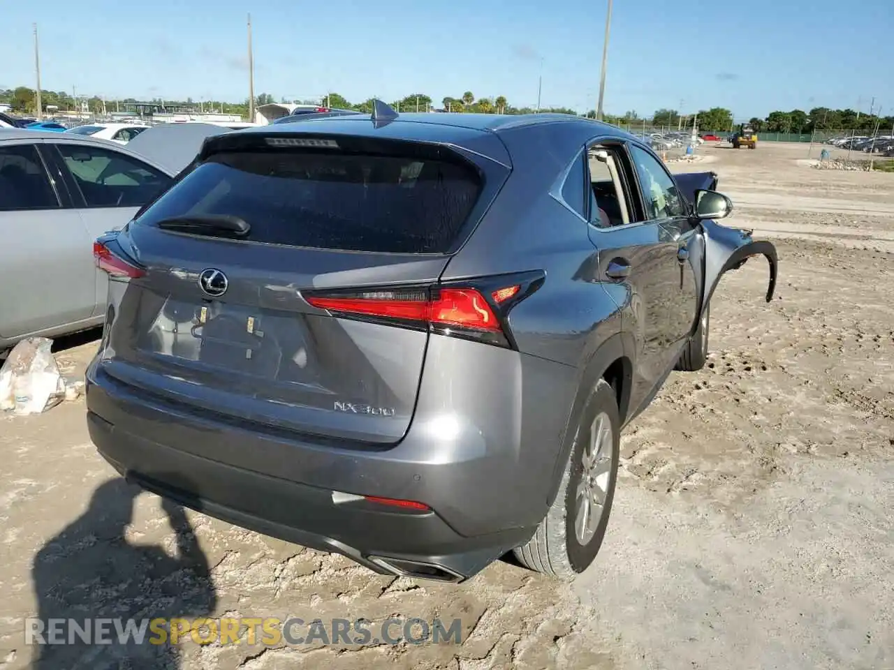 3 Фотография поврежденного автомобиля JTJDARDZ1M2243965 LEXUS NX 2021