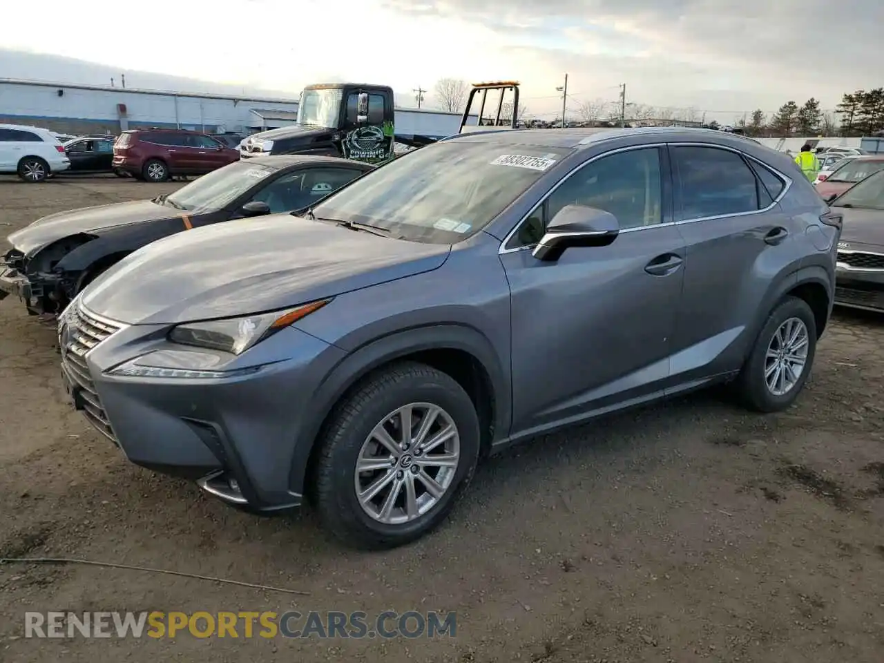1 Photograph of a damaged car JTJDARDZ1M2248759 LEXUS NX 2021