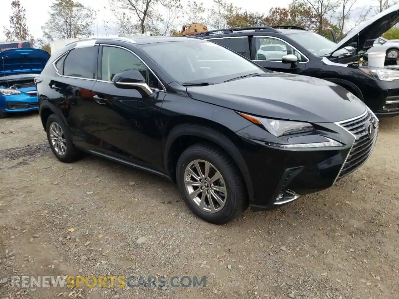 1 Photograph of a damaged car JTJDARDZ1M2261771 LEXUS NX 2021