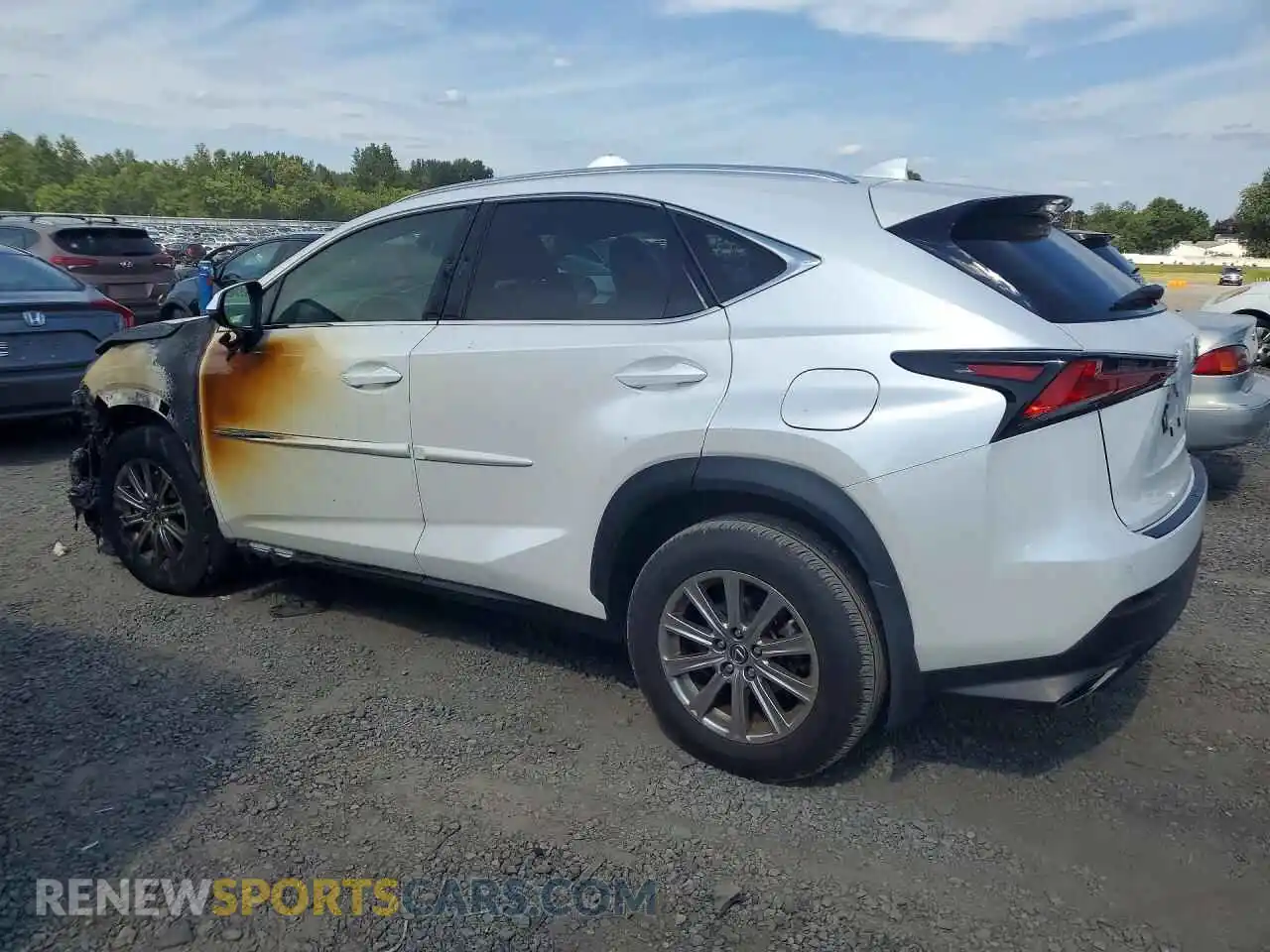 2 Фотография поврежденного автомобиля JTJDARDZ1M5021148 LEXUS NX 2021
