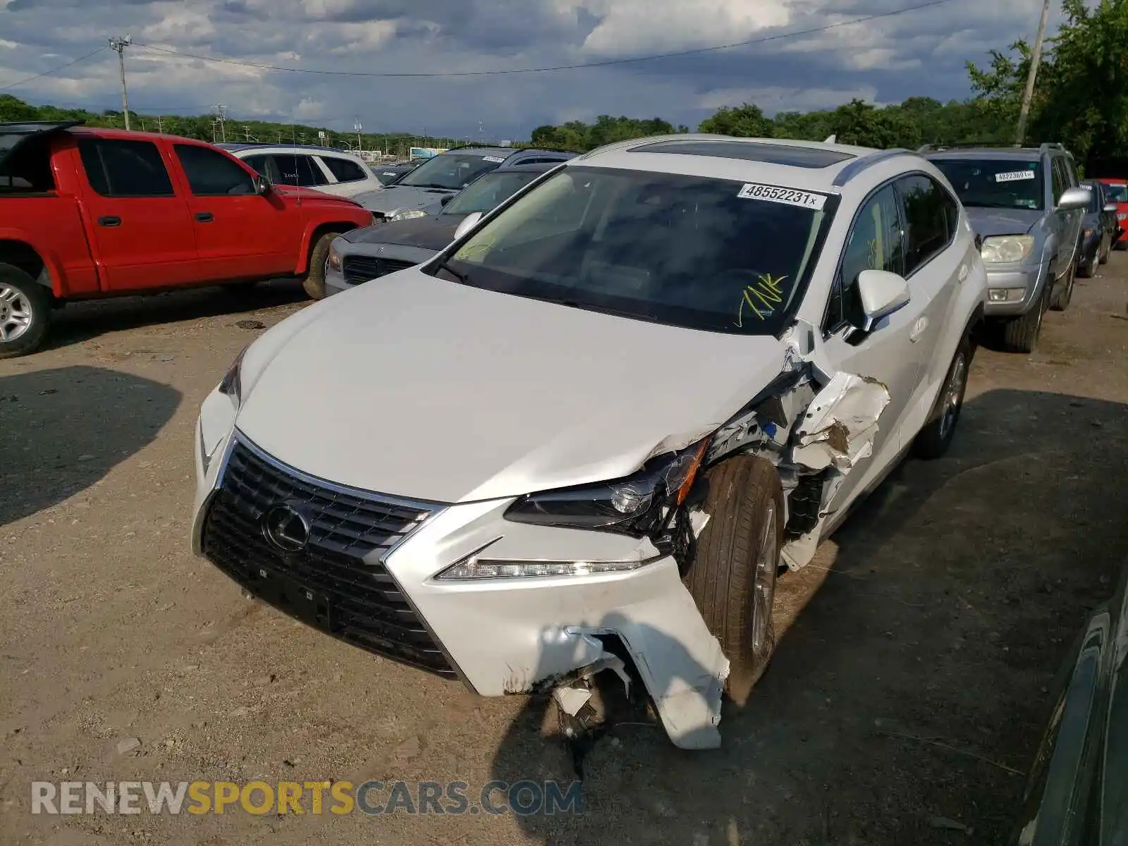 2 Photograph of a damaged car JTJDARDZ2M5026116 LEXUS NX 2021