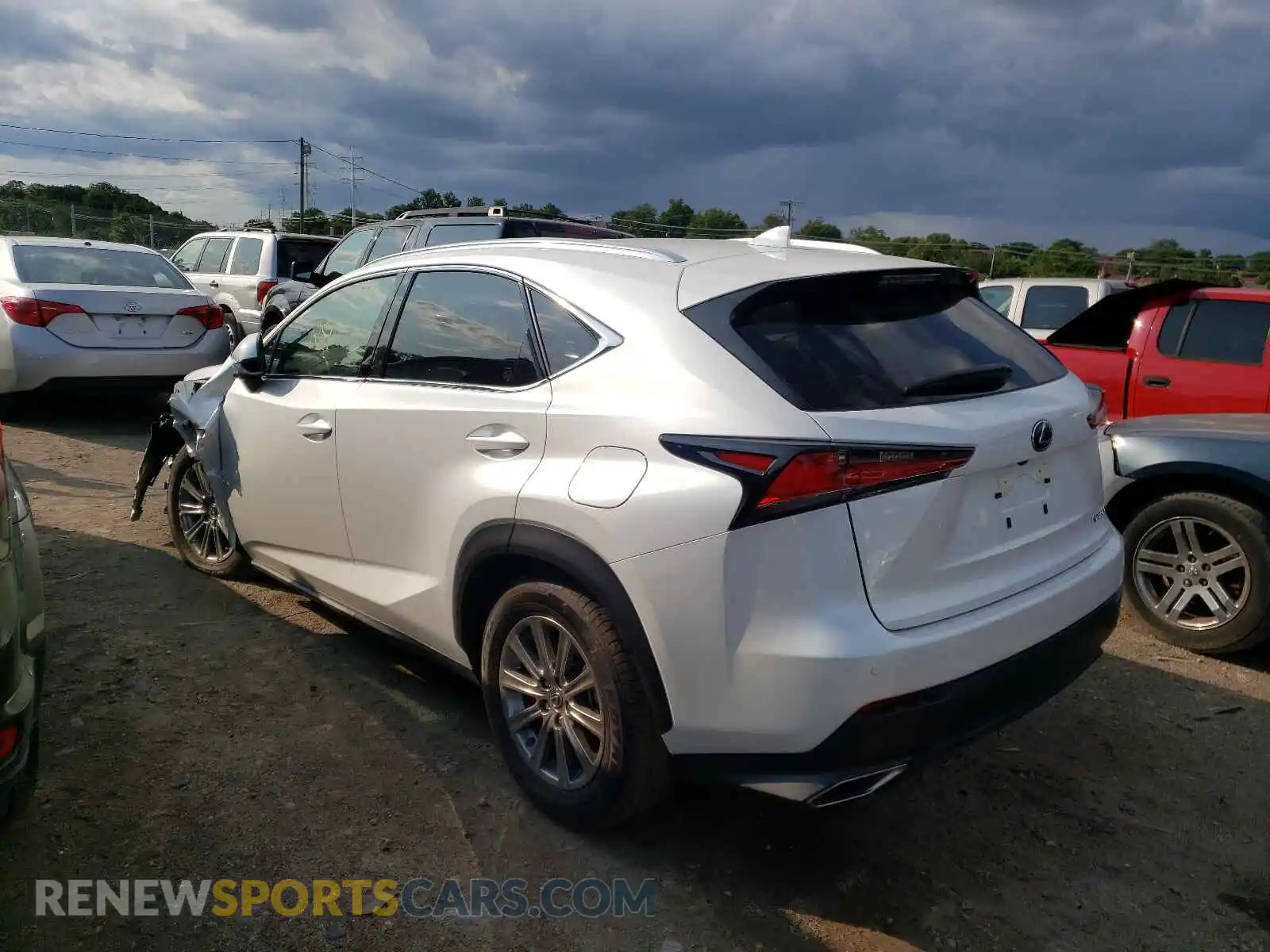 3 Photograph of a damaged car JTJDARDZ2M5026116 LEXUS NX 2021