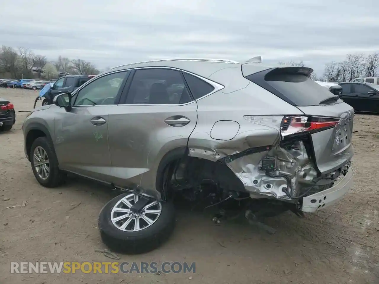 2 Photograph of a damaged car JTJDARDZ3M2238170 LEXUS NX 2021