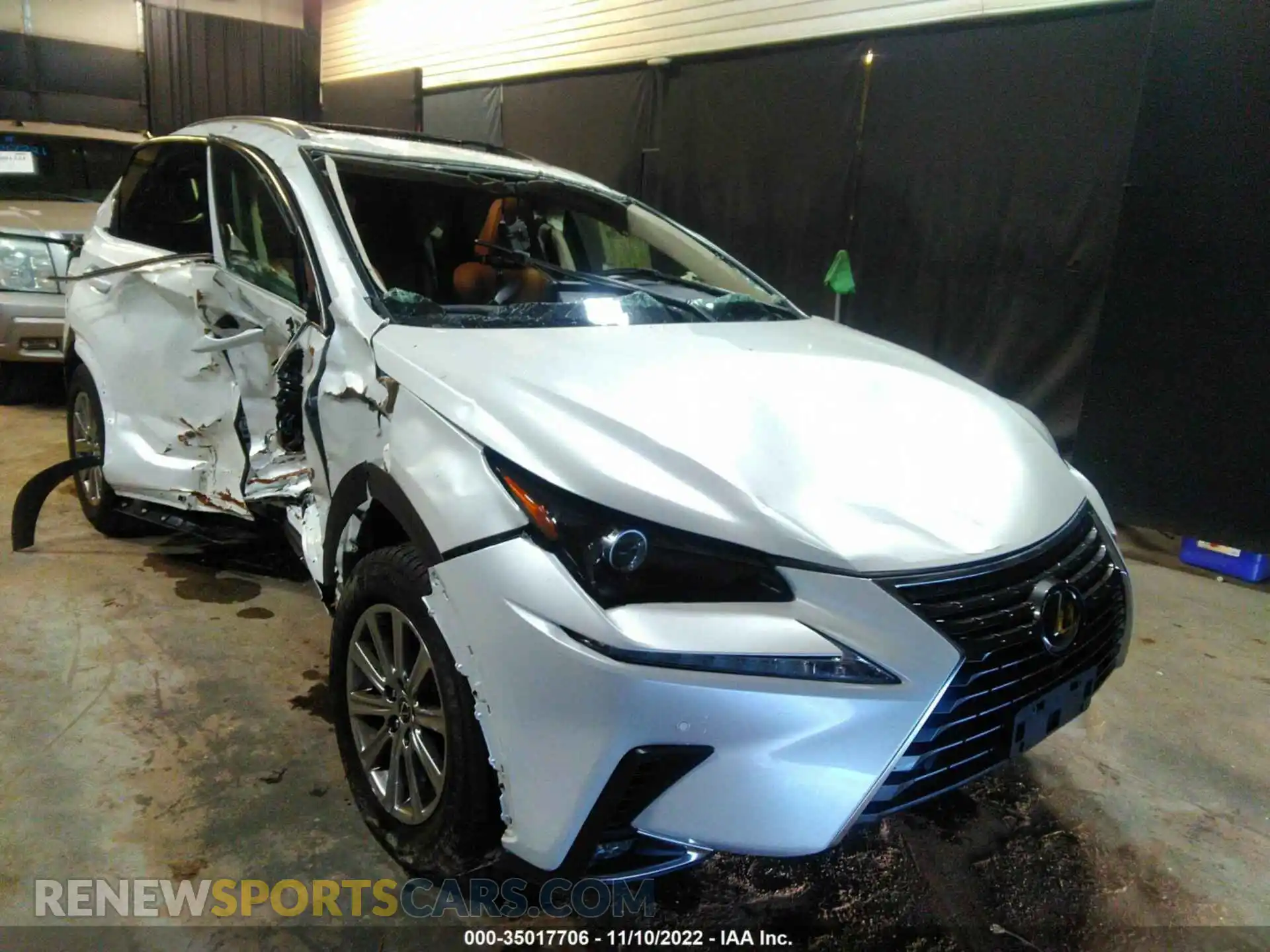 1 Photograph of a damaged car JTJDARDZ3M5021927 LEXUS NX 2021