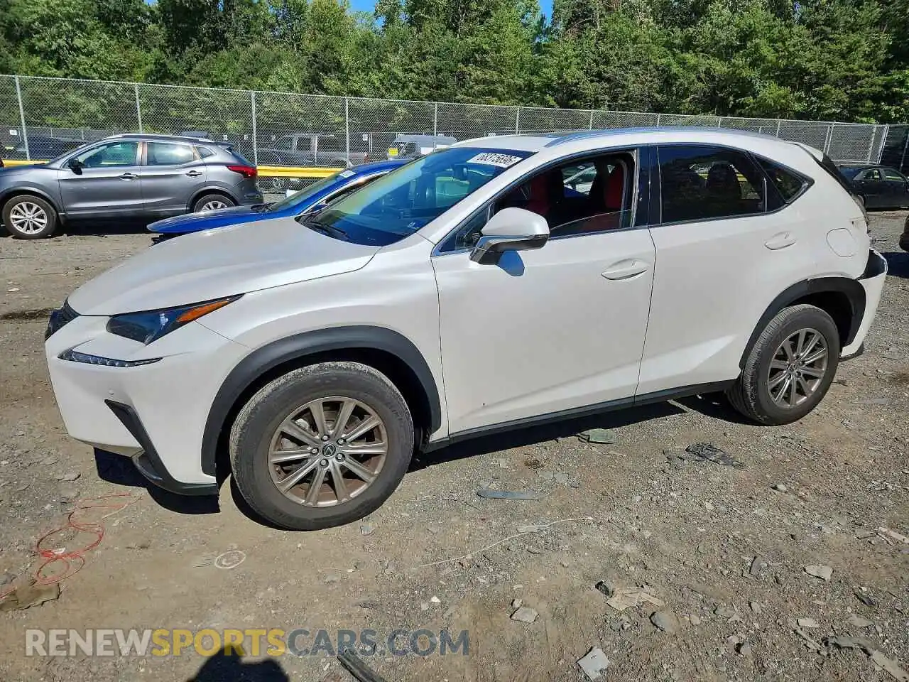 1 Photograph of a damaged car JTJDARDZ3M5022785 LEXUS NX 2021