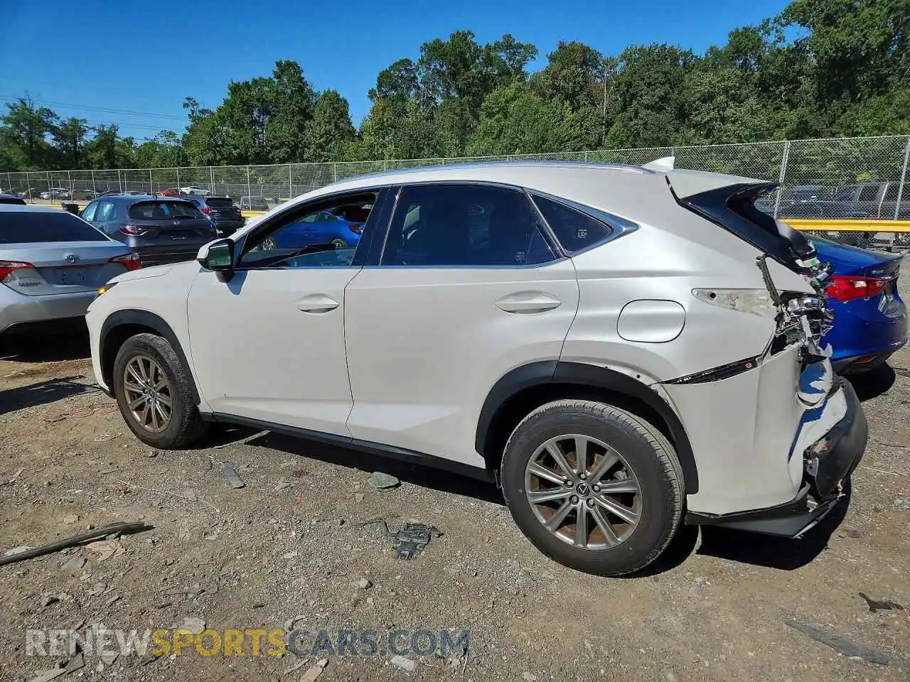 2 Photograph of a damaged car JTJDARDZ3M5022785 LEXUS NX 2021