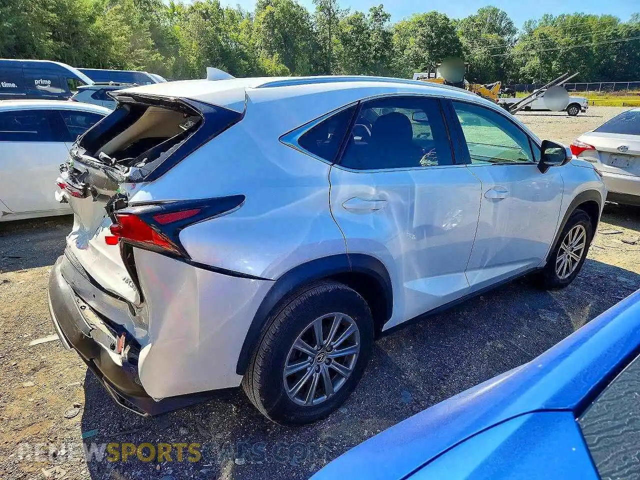 3 Photograph of a damaged car JTJDARDZ3M5022785 LEXUS NX 2021