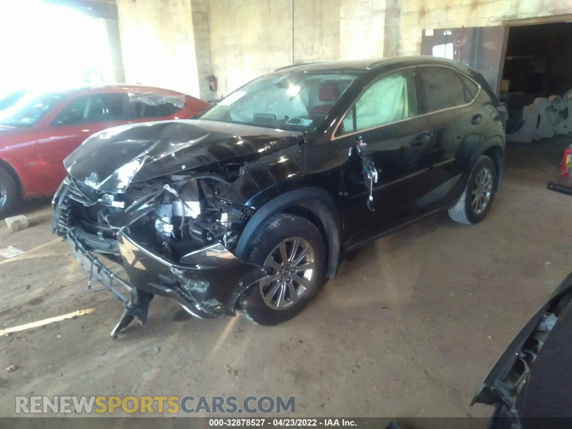 2 Фотография поврежденного автомобиля JTJDARDZ4M2237108 LEXUS NX 2021