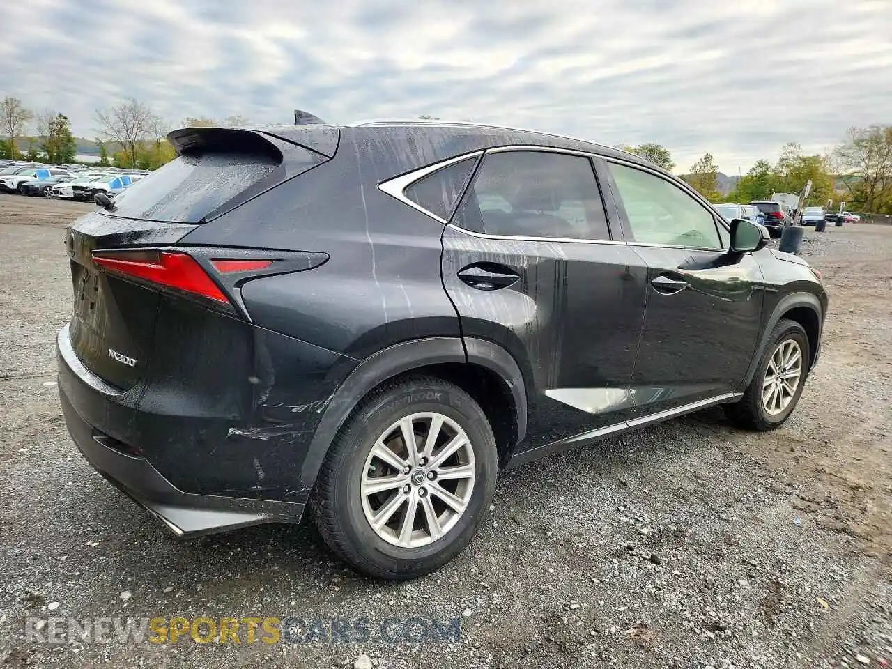 3 fotografías del automóvil dañado JTJDARDZ4M2242616 LEXUS NX 2021