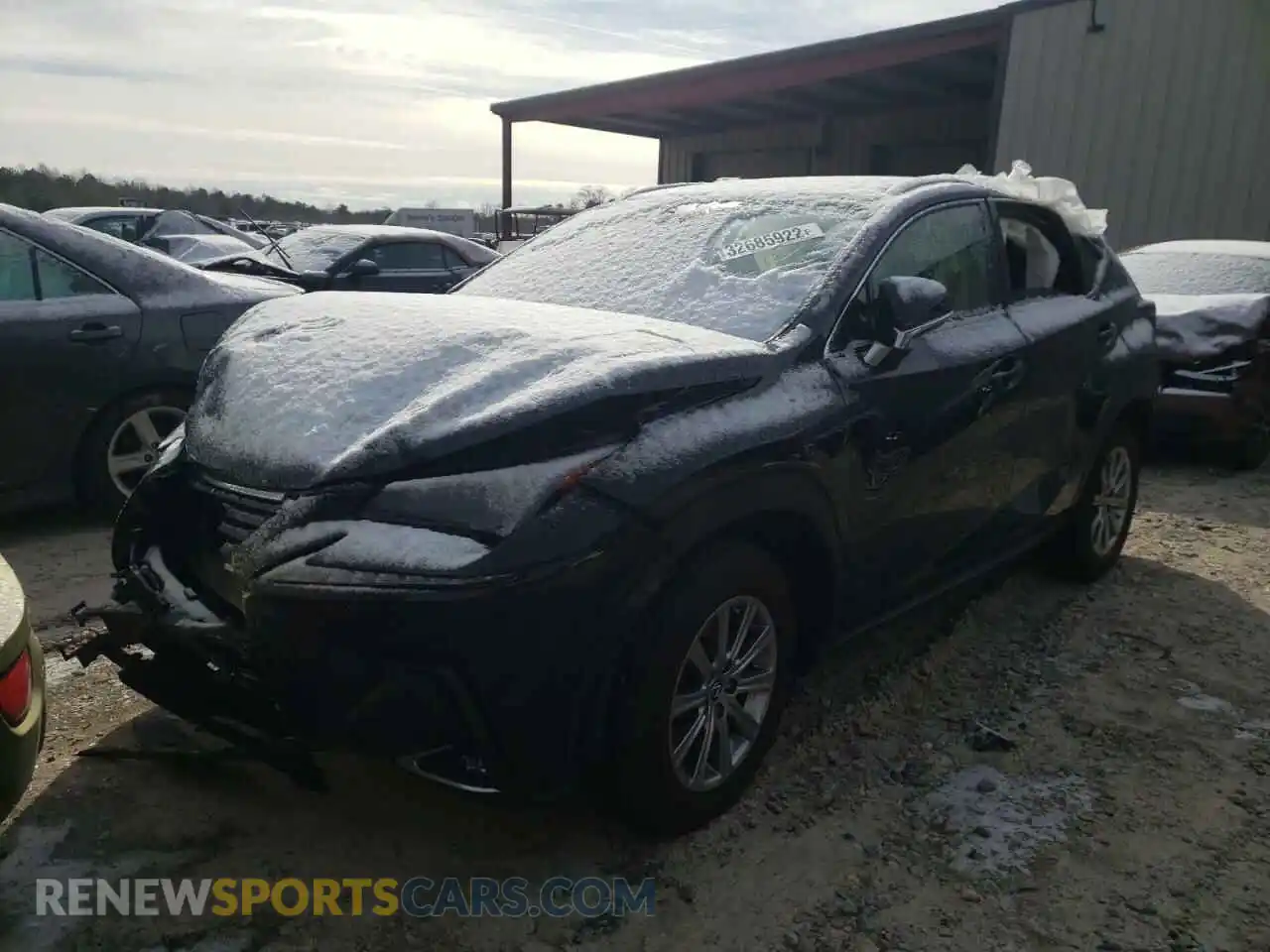 2 Photograph of a damaged car JTJDARDZ4M2244964 LEXUS NX 2021
