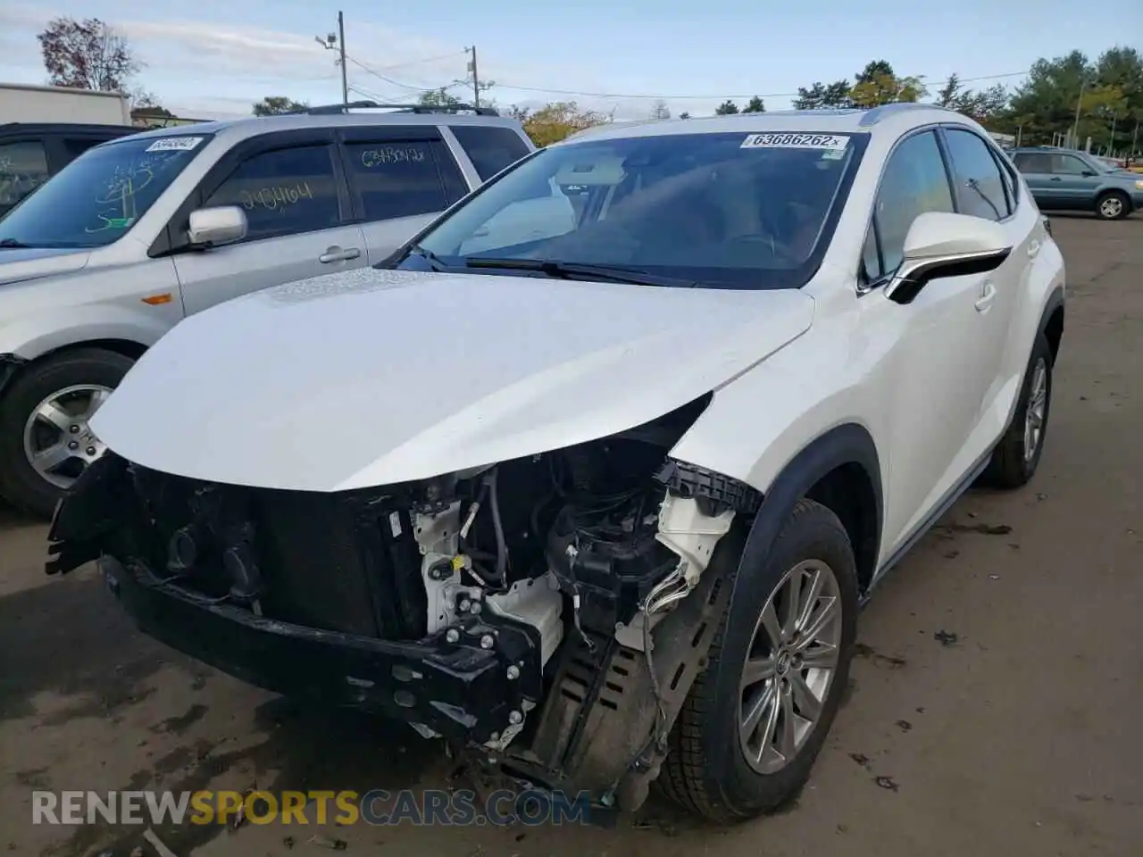 2 Photograph of a damaged car JTJDARDZ4M2262753 LEXUS NX 2021