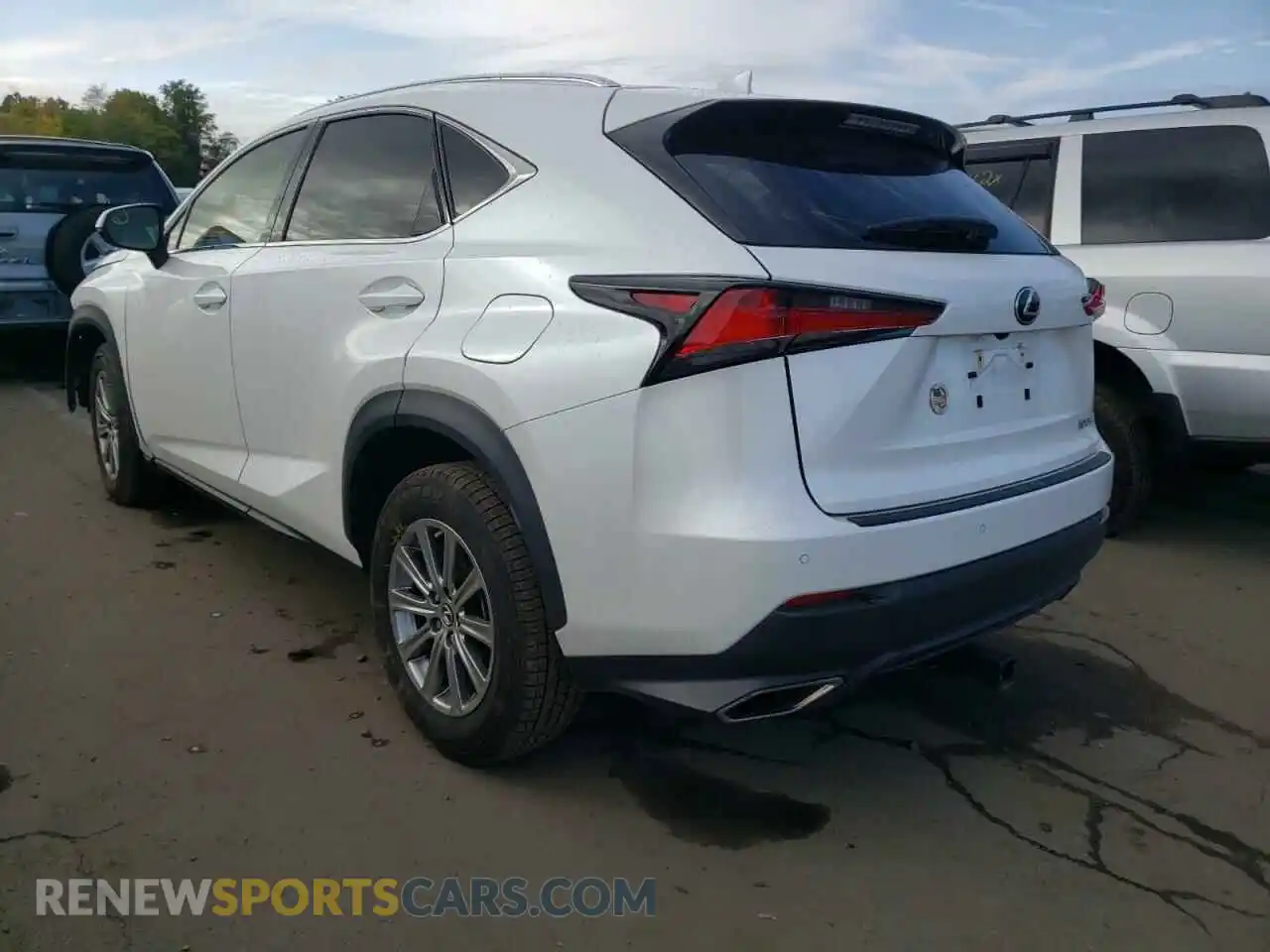 3 Photograph of a damaged car JTJDARDZ4M2262753 LEXUS NX 2021