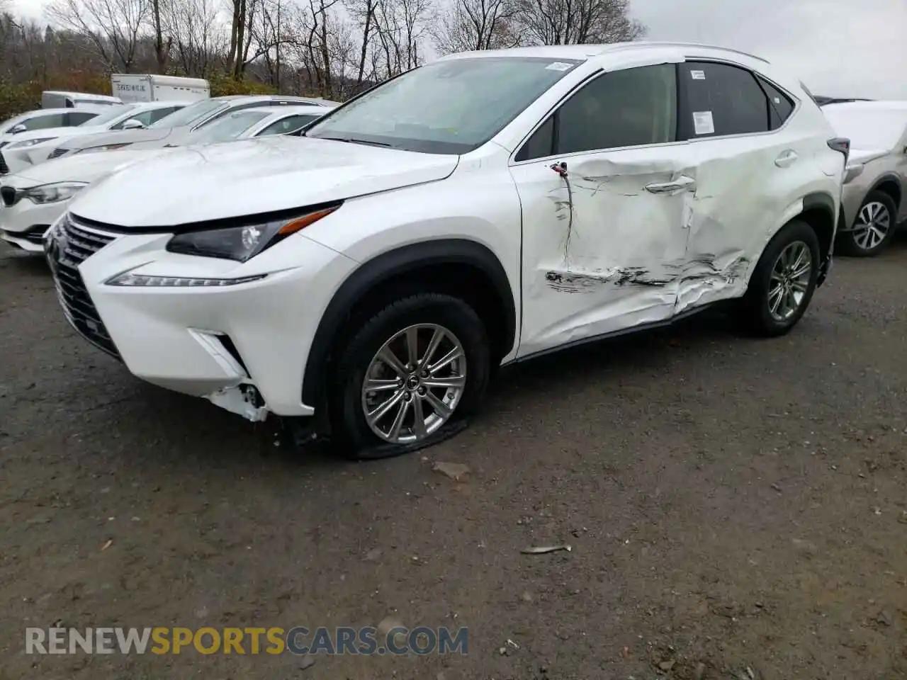 2 Photograph of a damaged car JTJDARDZ4M5029504 LEXUS NX 2021