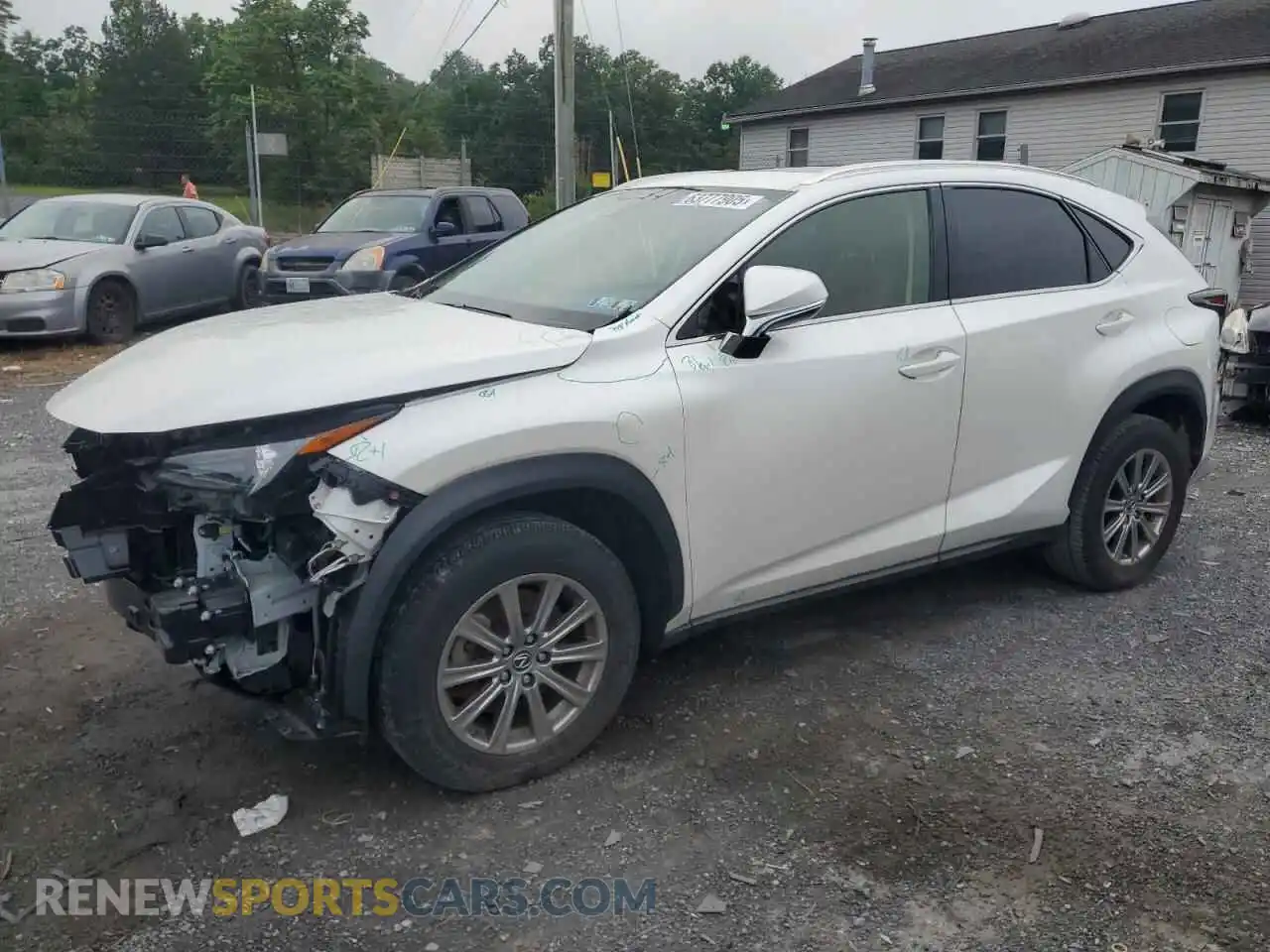 1 Photograph of a damaged car JTJDARDZ5M5021797 LEXUS NX 2021