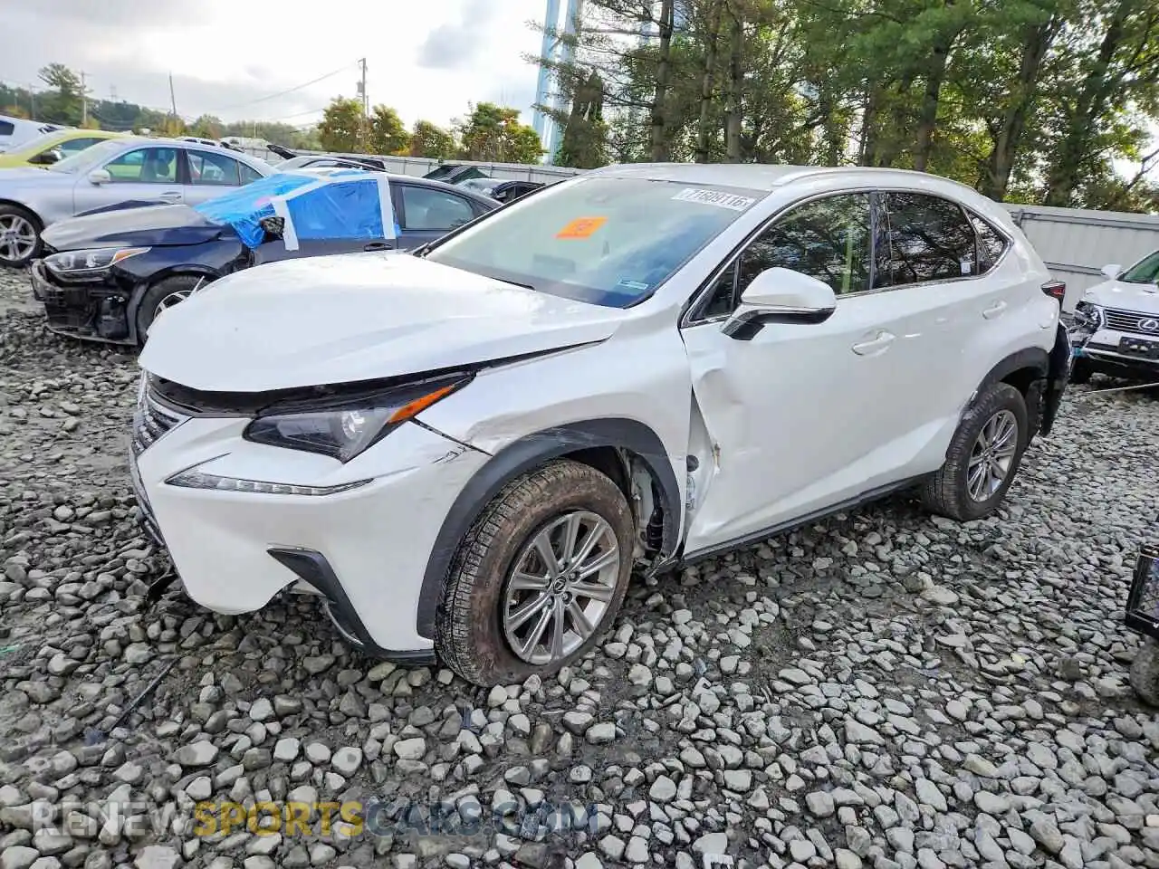 1 fotografías del automóvil dañado JTJDARDZ5M5027812 LEXUS NX 2021