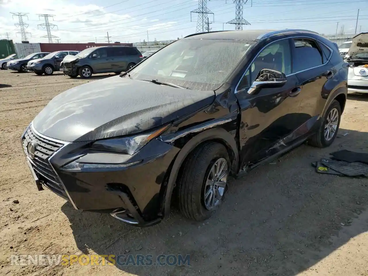 1 Photograph of a damaged car JTJDARDZ6M2239331 LEXUS NX 2021