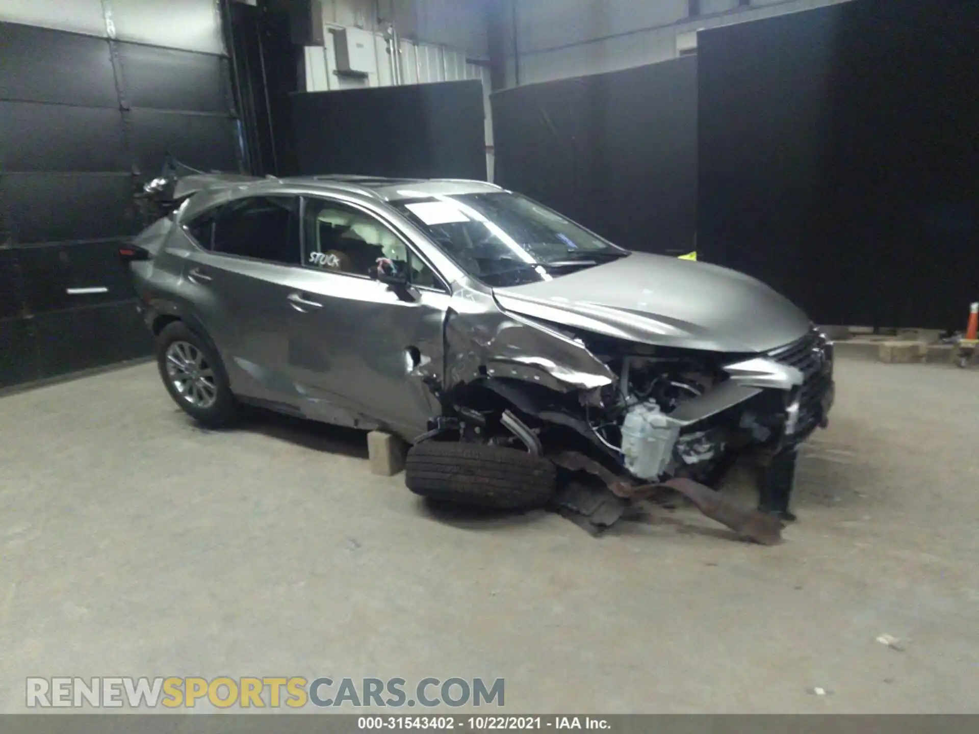 1 Photograph of a damaged car JTJDARDZ6M2250622 LEXUS NX 2021