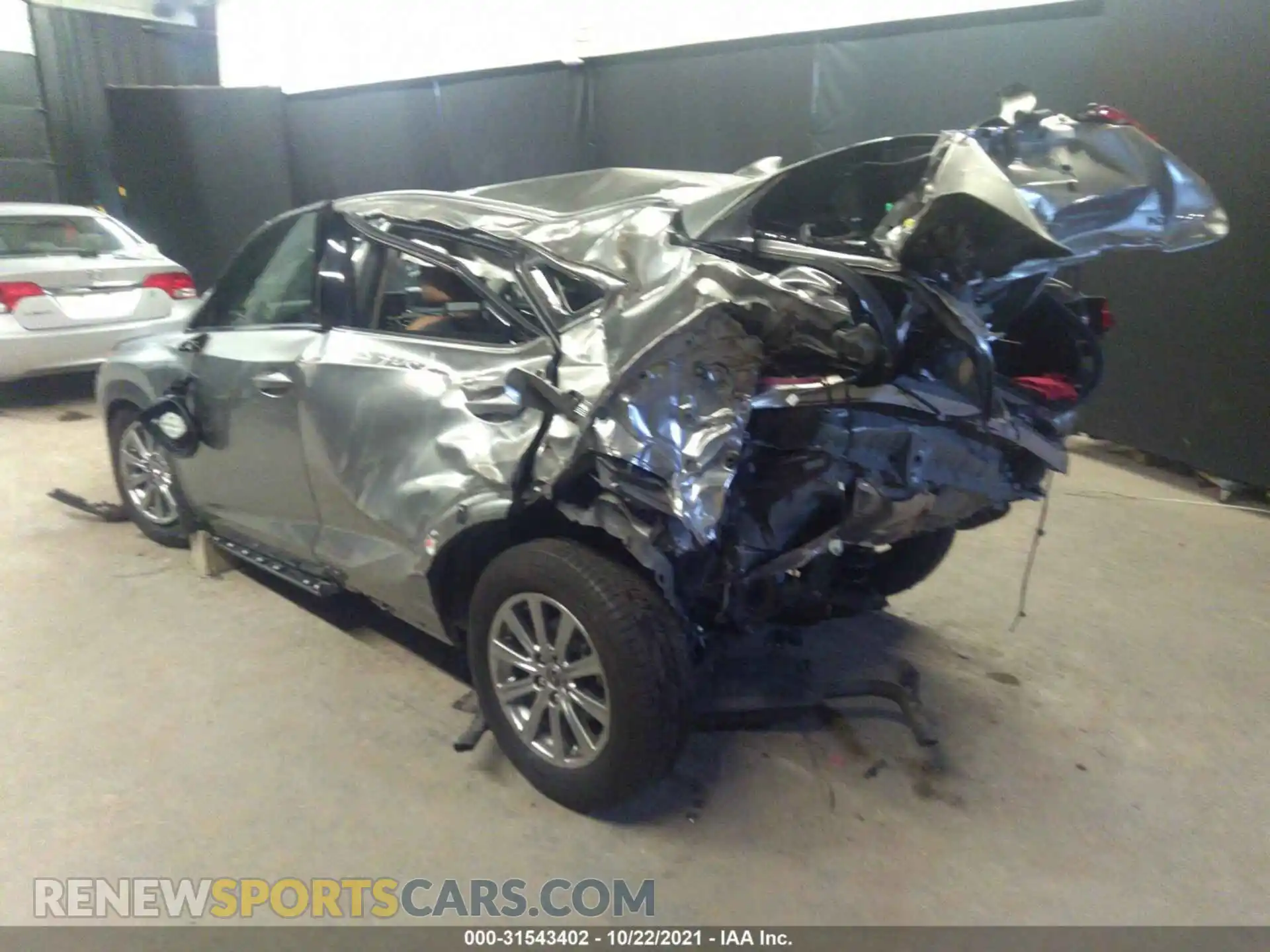 3 Photograph of a damaged car JTJDARDZ6M2250622 LEXUS NX 2021