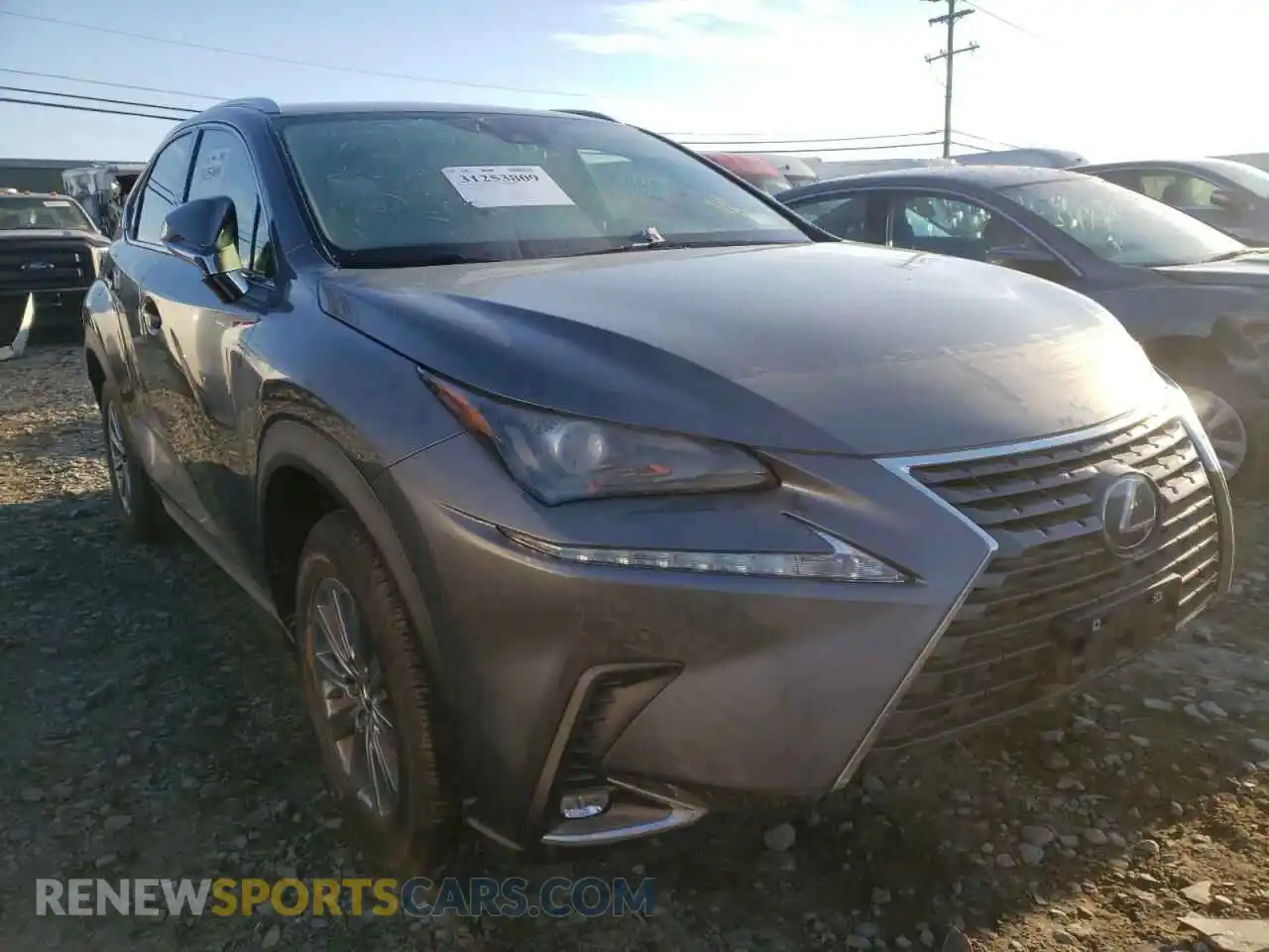 1 Photograph of a damaged car JTJDARDZ6M2252502 LEXUS NX 2021