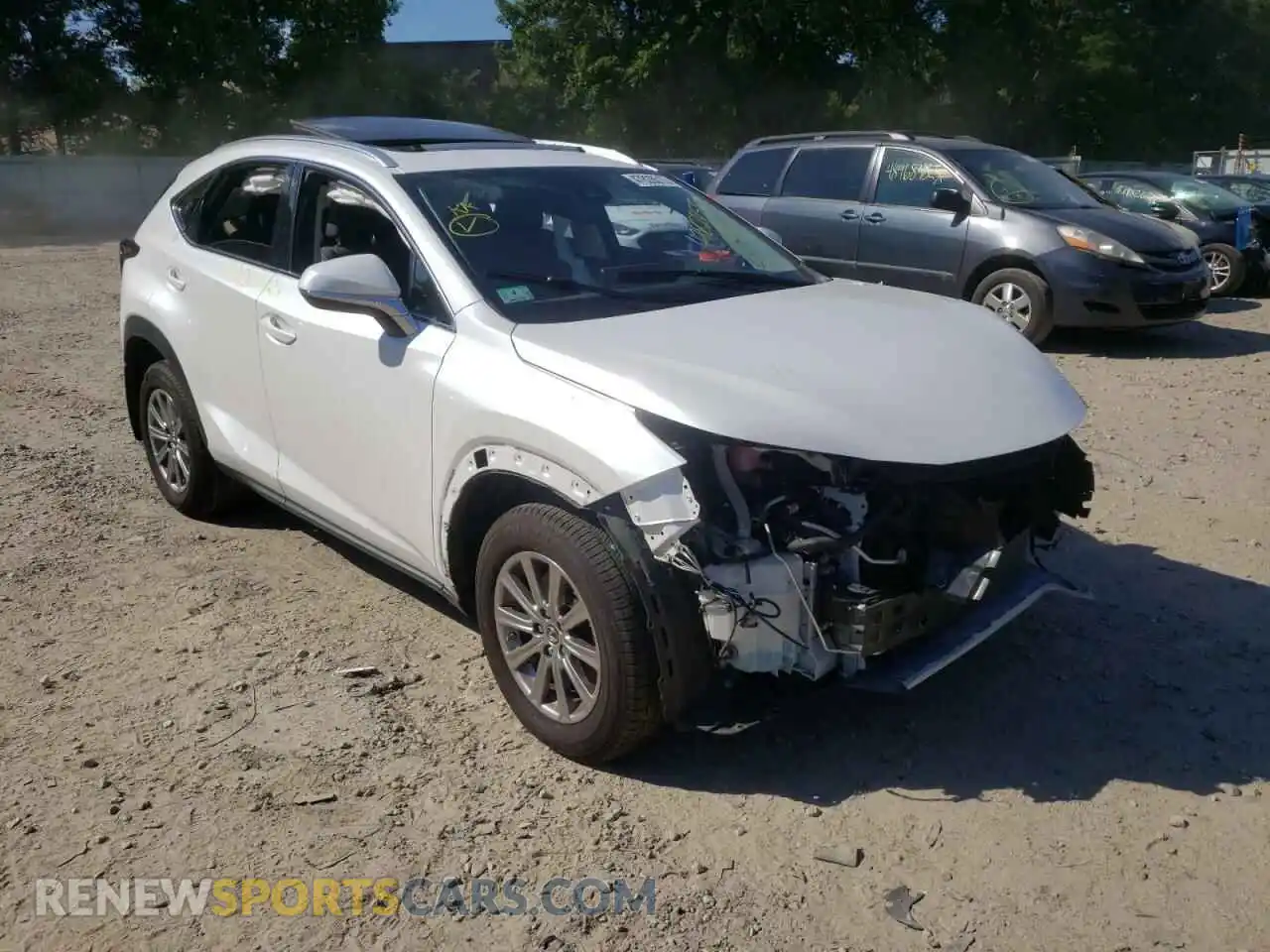 1 Photograph of a damaged car JTJDARDZ6M5020951 LEXUS NX 2021